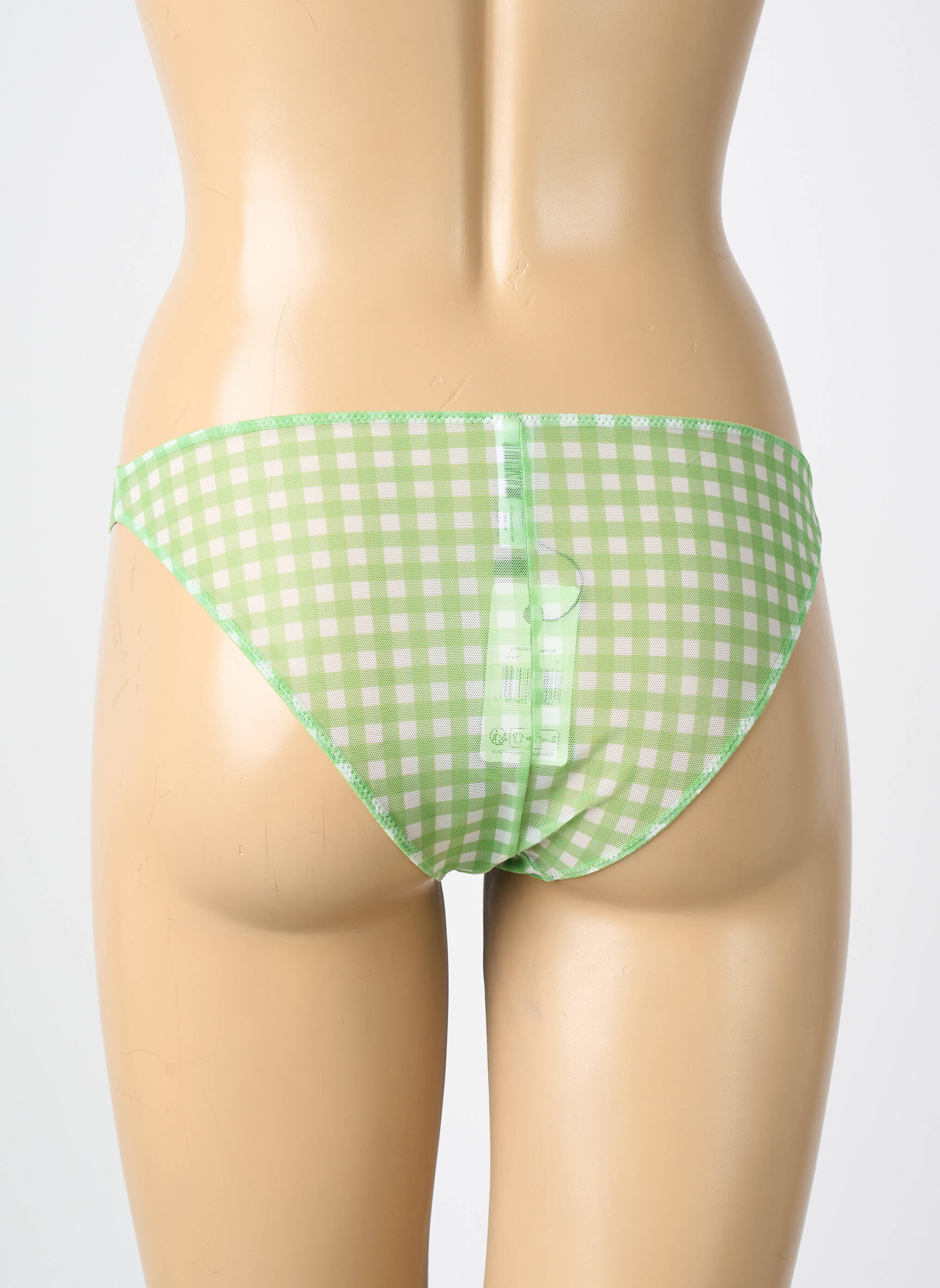 Chilot țesătură tulle verde ICONE femeie