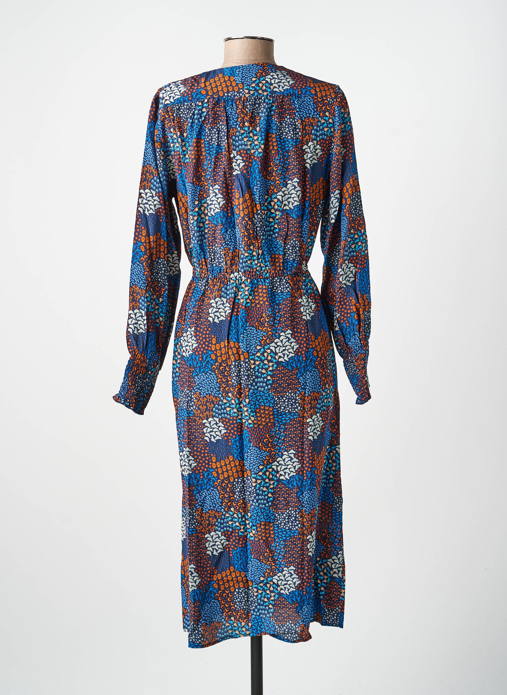 Rochie lungă albastru SOI PARIS femeie