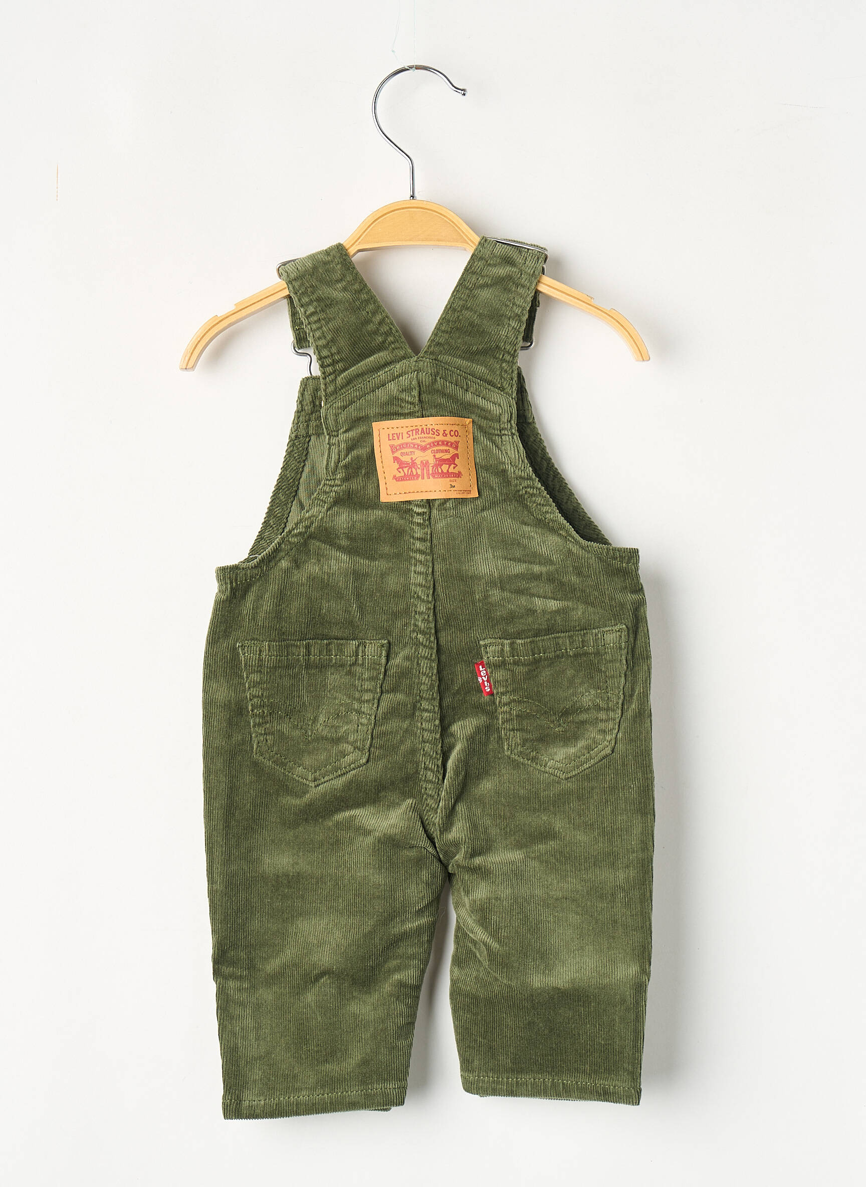 Salopetă verde LEVI'S băiat