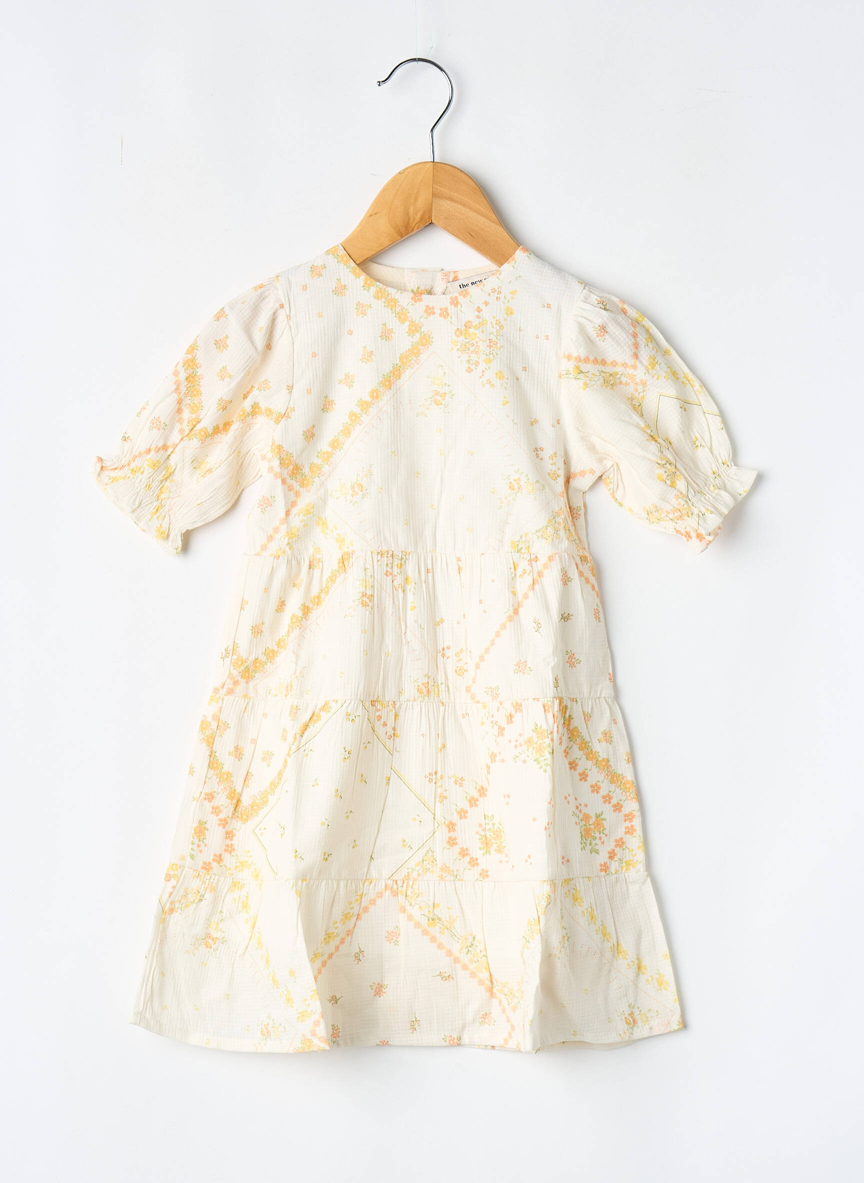 Rochie scurtă portocalie THE NEW SOCIETY fată