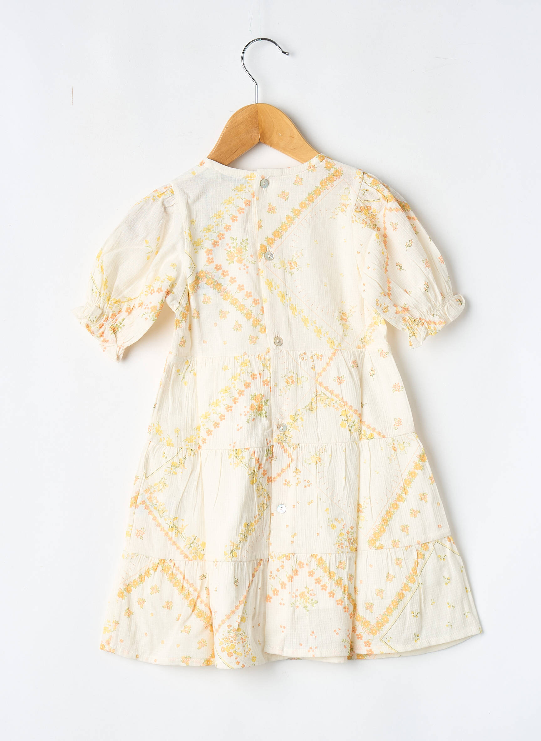 Rochie scurtă portocalie THE NEW SOCIETY fată