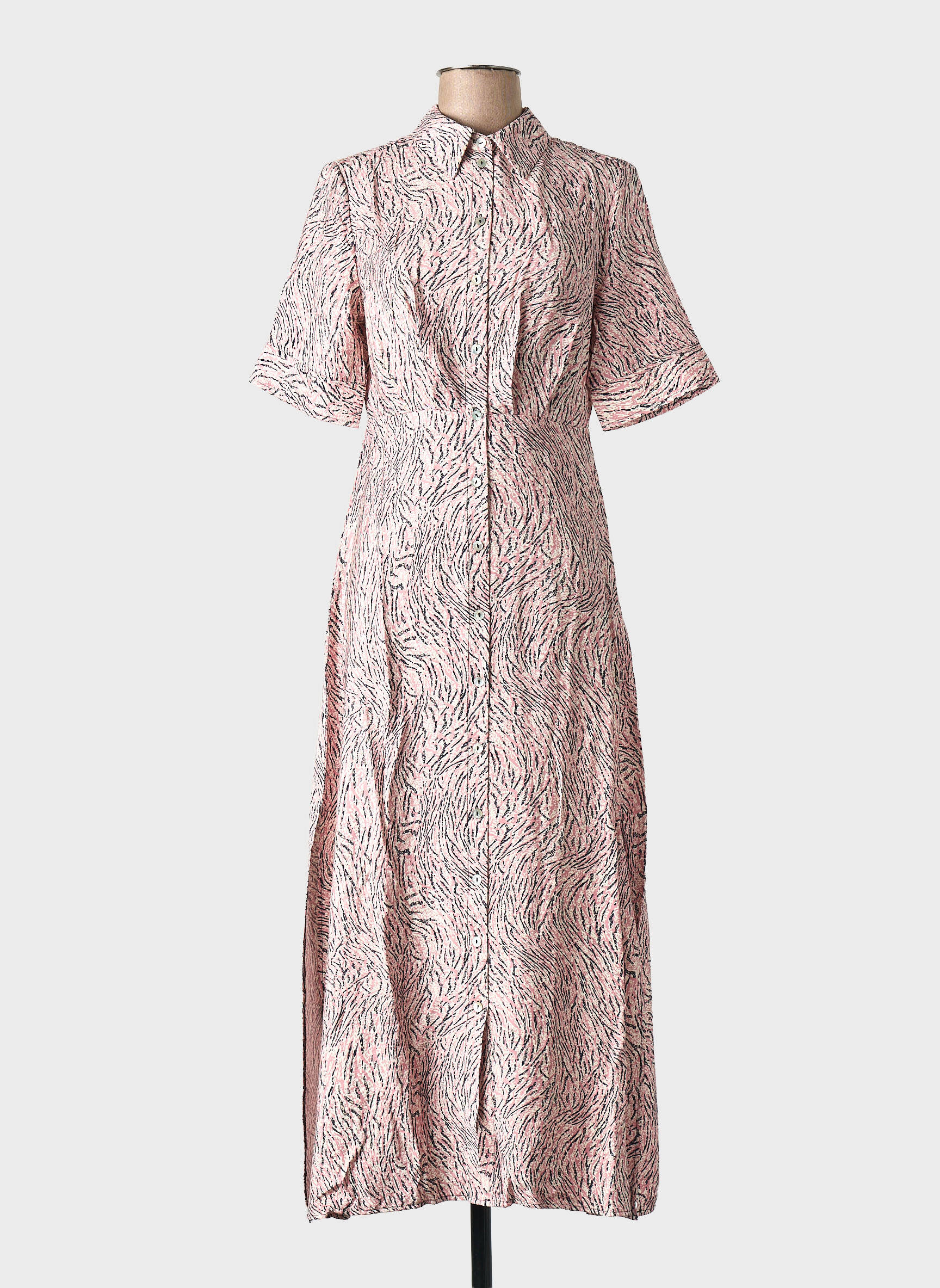 Rochie lungă gri VILA femeie
