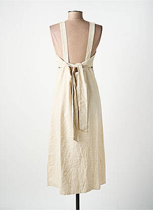 Rochie midi bej LA PETITE ETOILE femeie