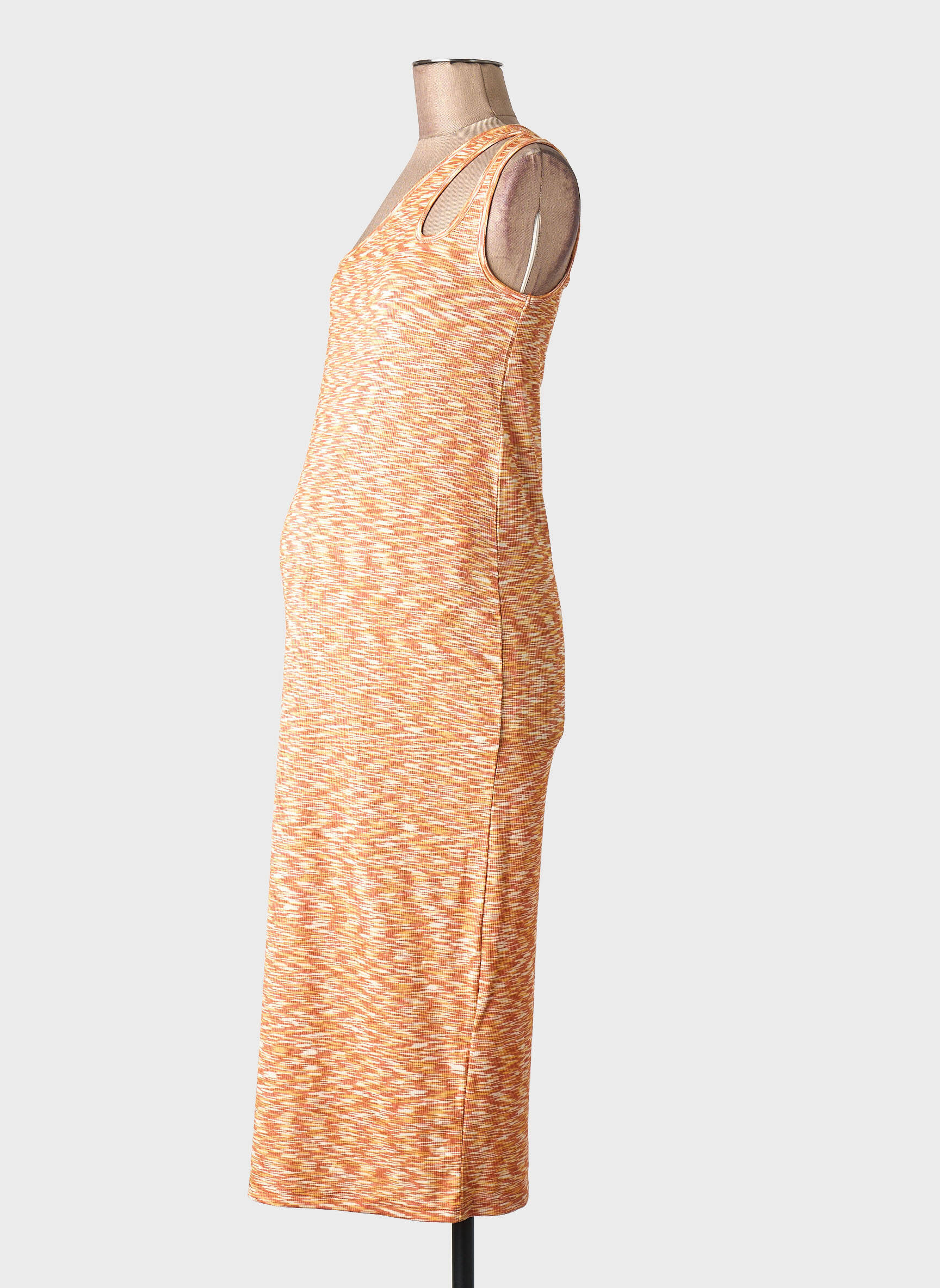 Rochie de maternitate portocalie MAMA LICIOUS femeie