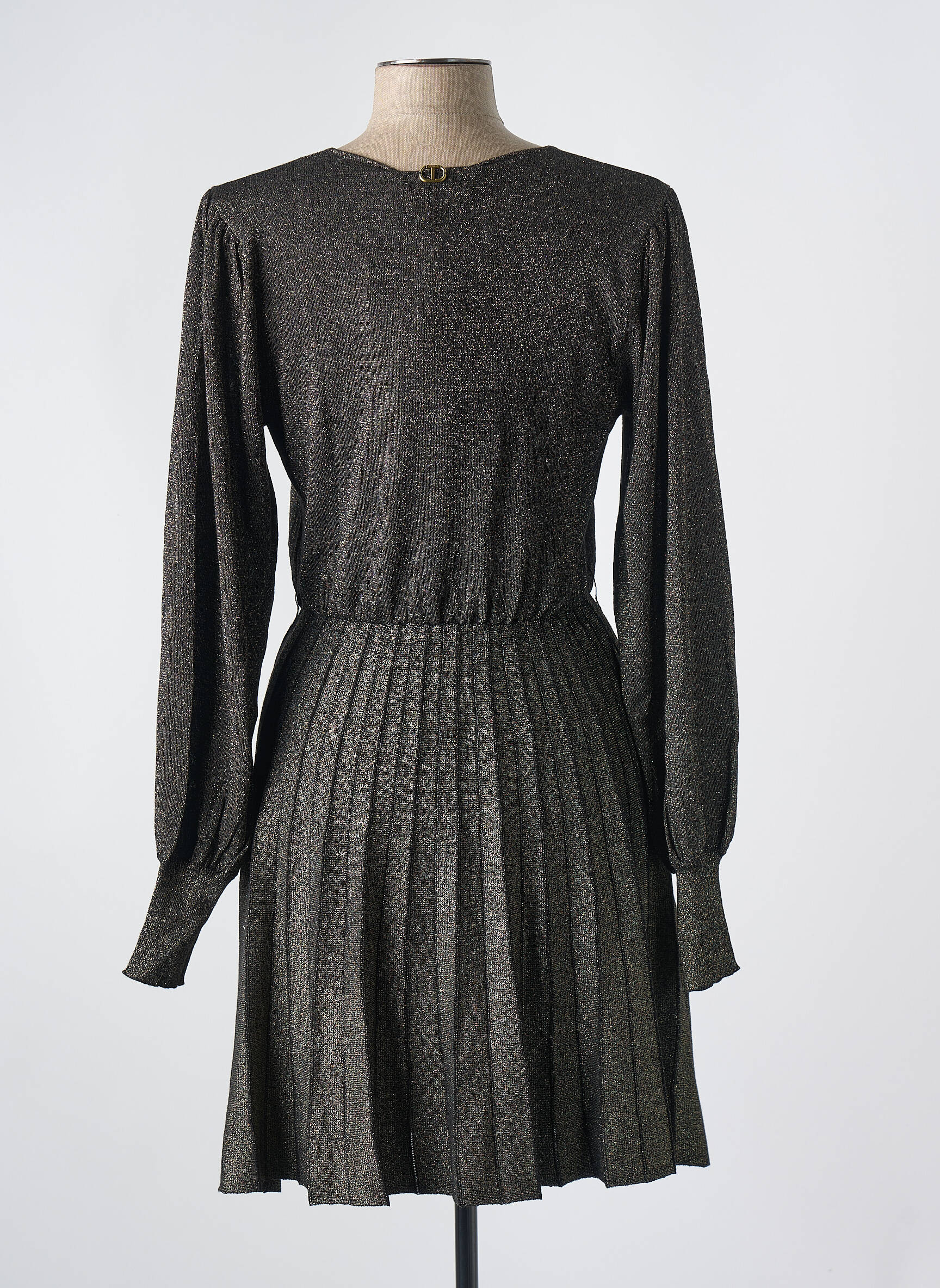 Rochie scurtă negru TWINSET femeie