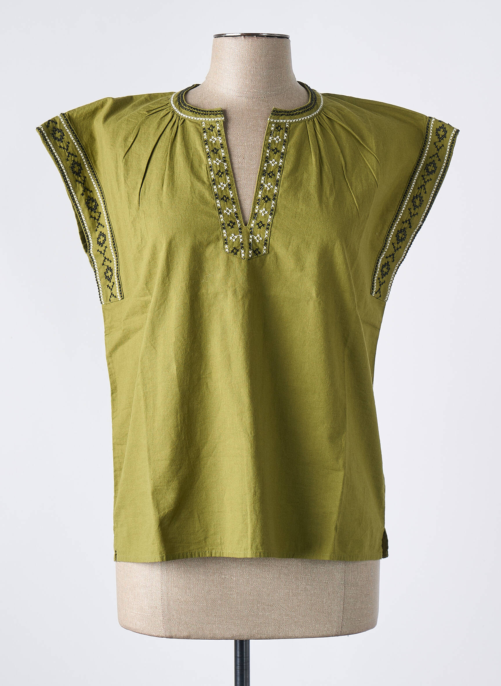 Top kaki HARTFORD femeie