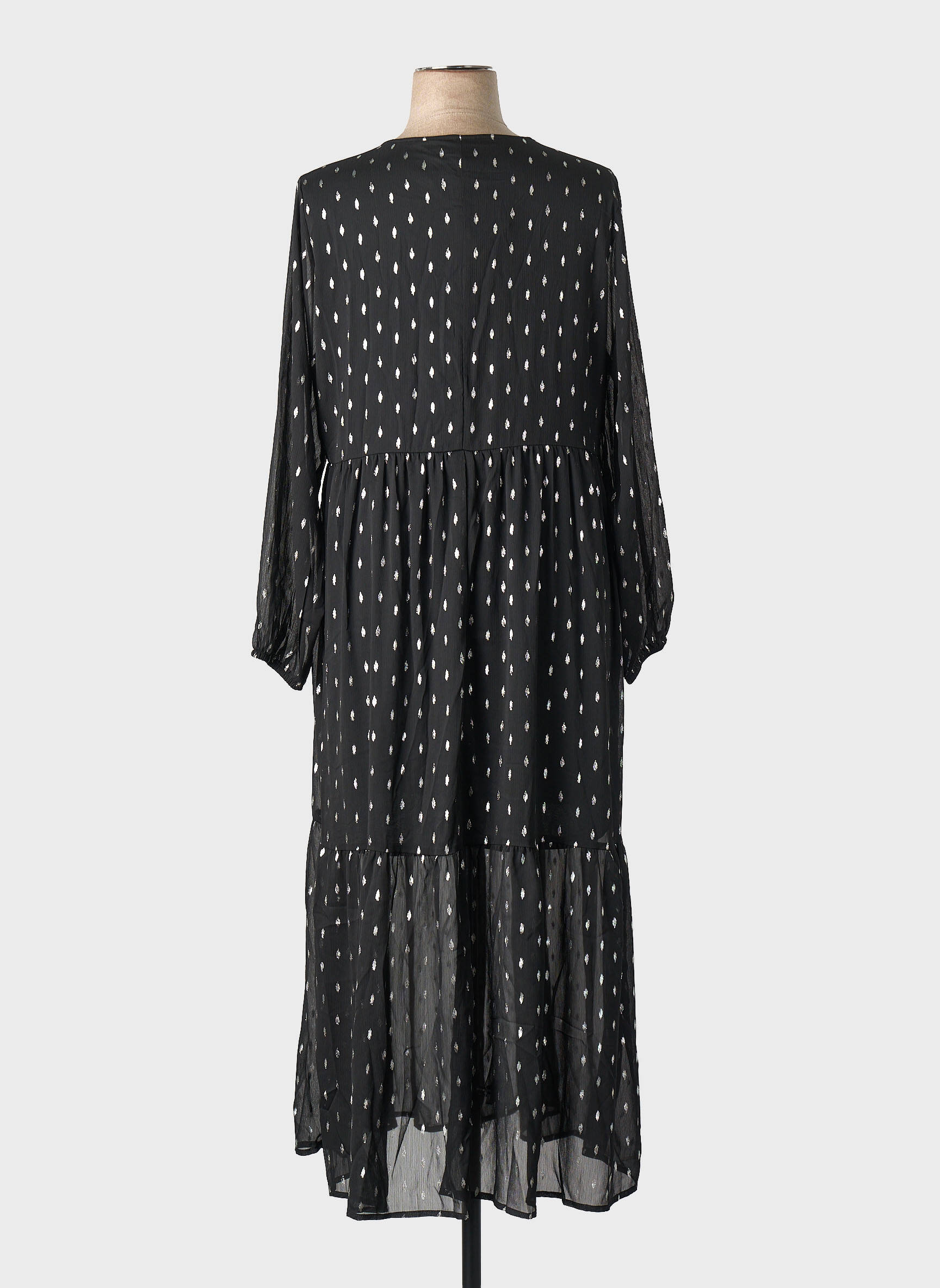 Rochie lungă negru EVOKED VILA femeie