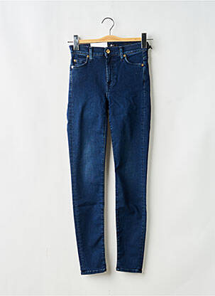 Blugi skinny albastru 7 FOR ALL MANKIND femeie