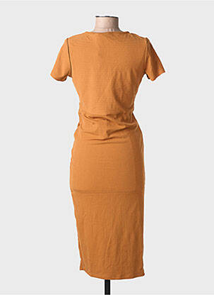 Rochie midi maro SUPERMOM femeie