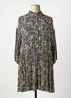 Rochie scurtă maro TWINSET femeie