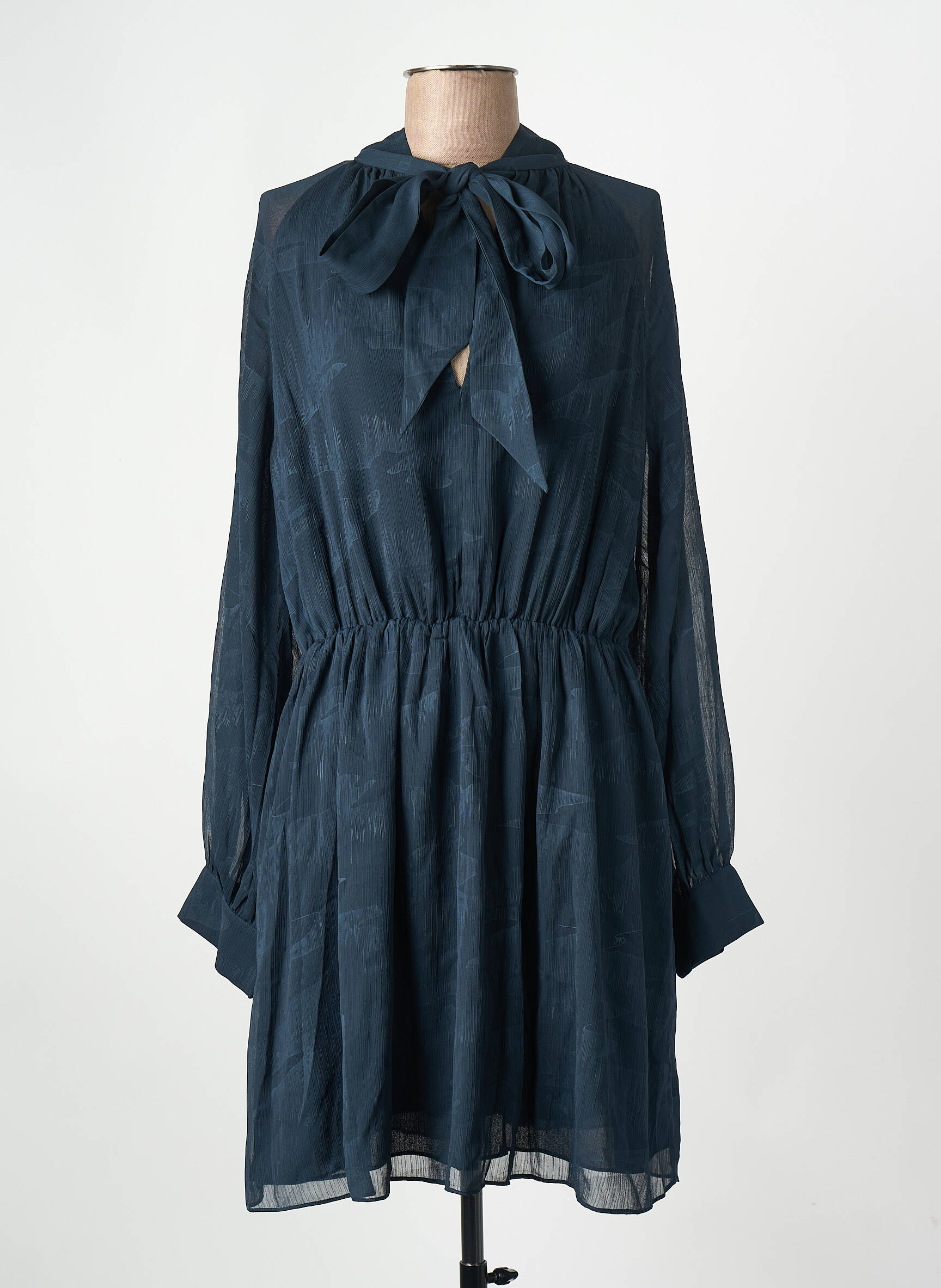 Rochie scurtă albastru SAMSOE & SAMSOE femeie