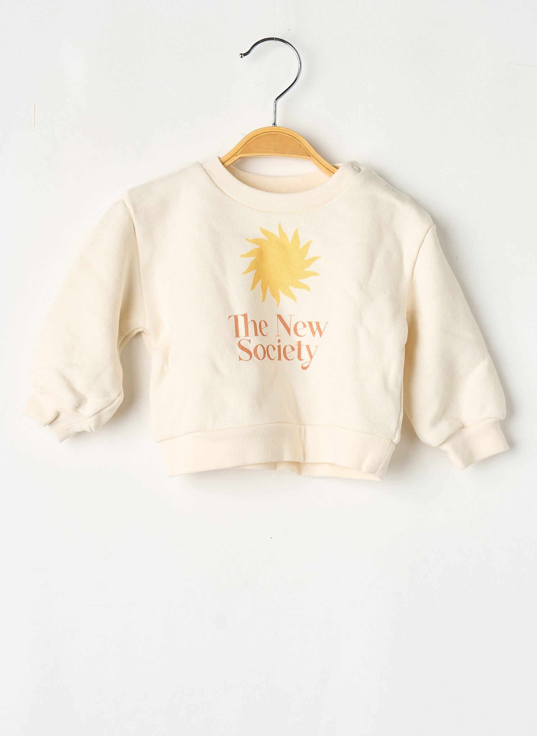 Hanorac bej THE NEW SOCIETY fată