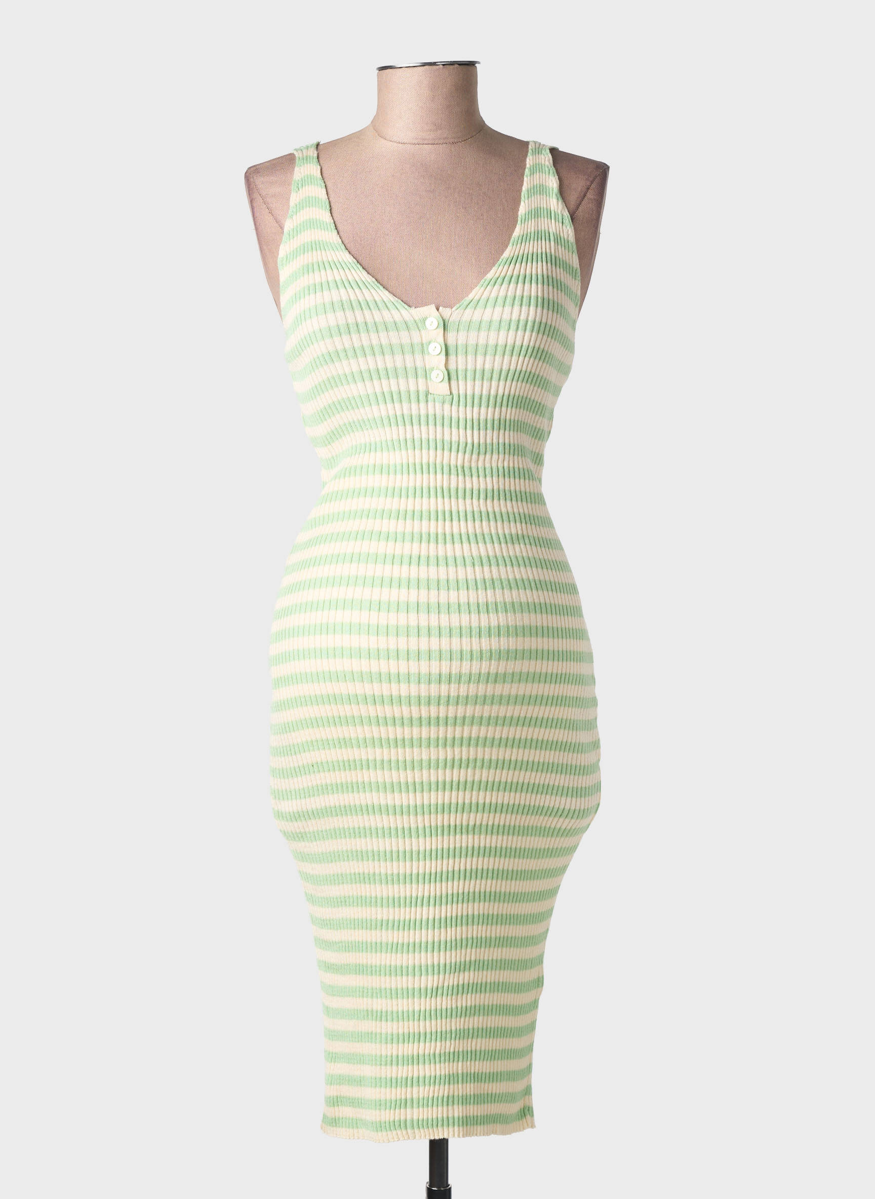 Rochie midi verde SUPERMOM femeie