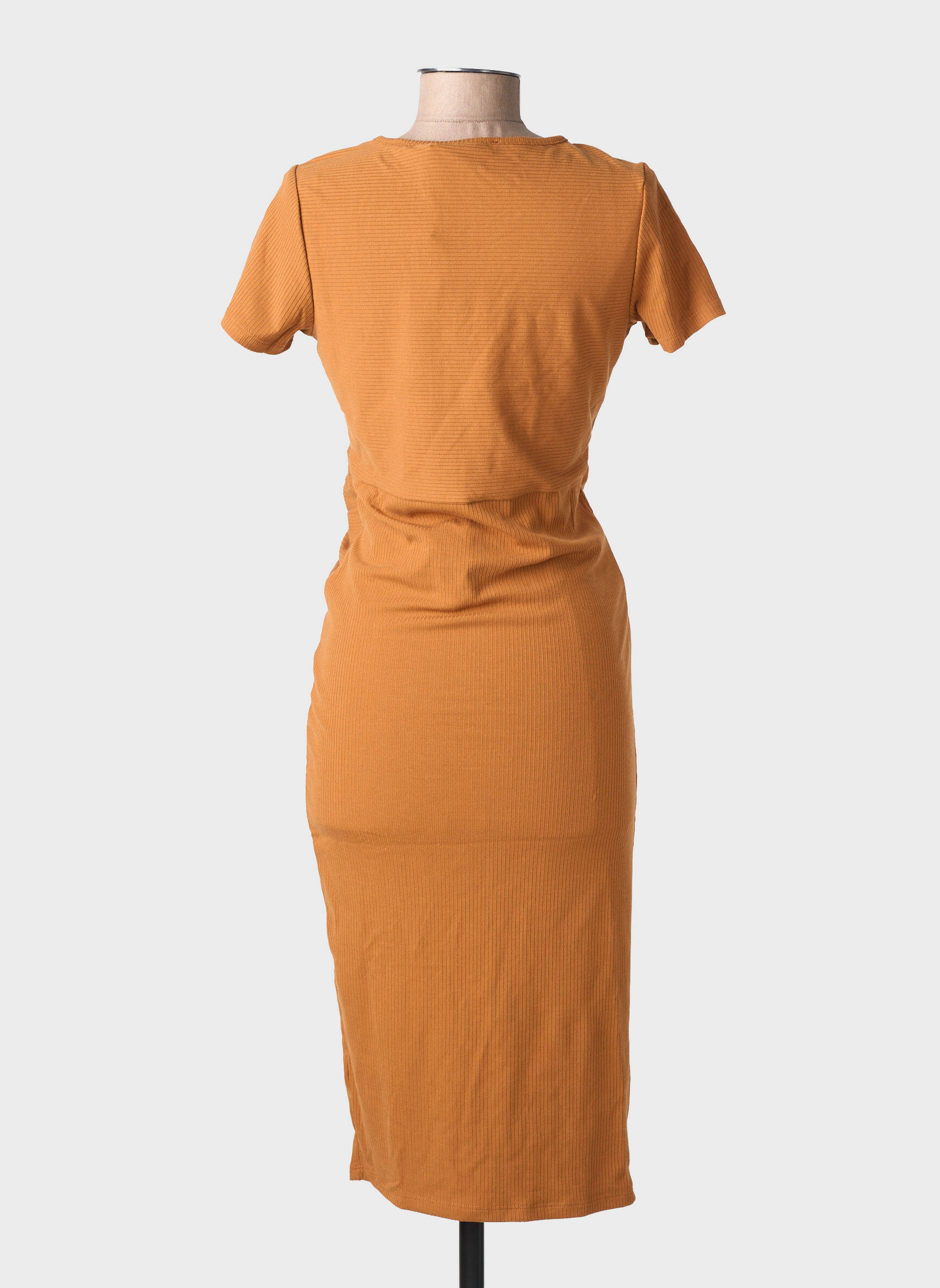 Rochie midi maro SUPERMOM femeie