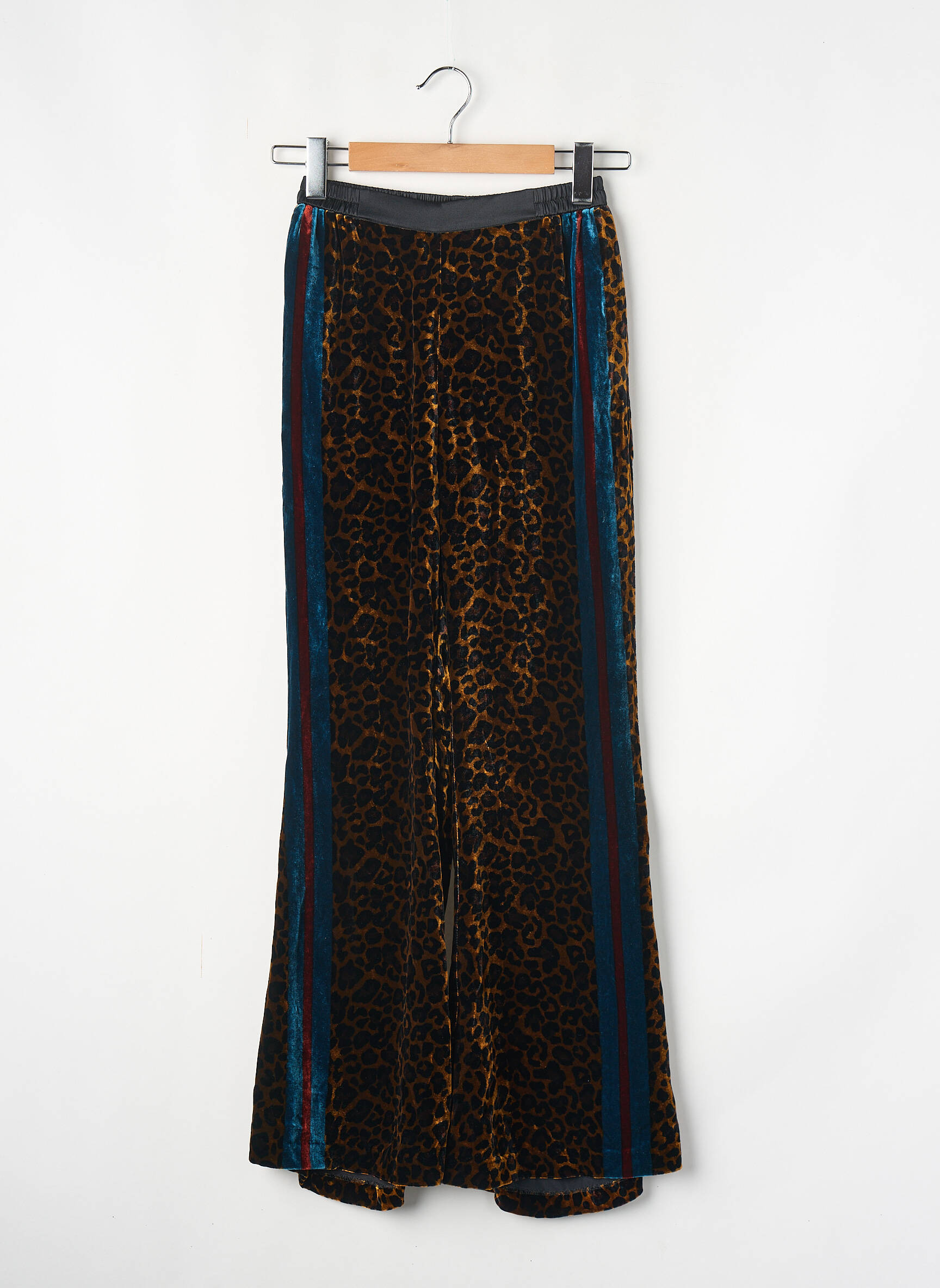 Pantalon drept multicolor MES DEMOISELLES...PARIS femeie
