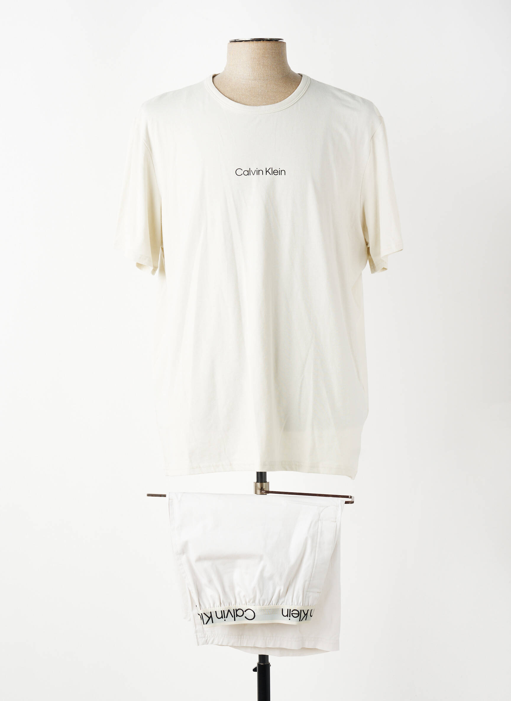 Pijama bej CALVIN KLEIN bărbat