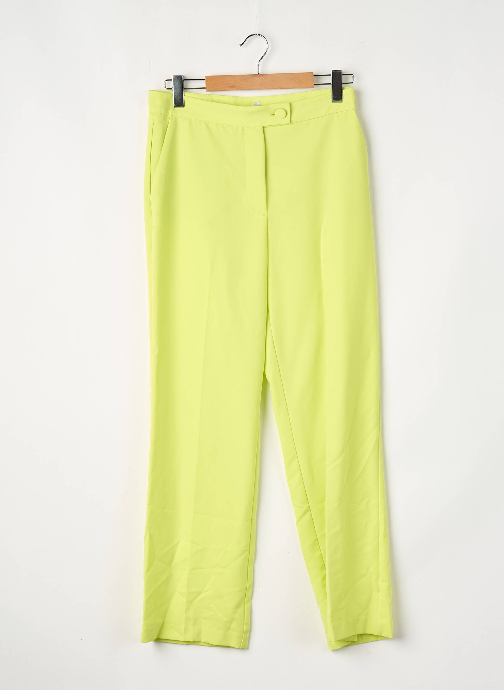 Pantalon drept galben IMPERIAL femeie