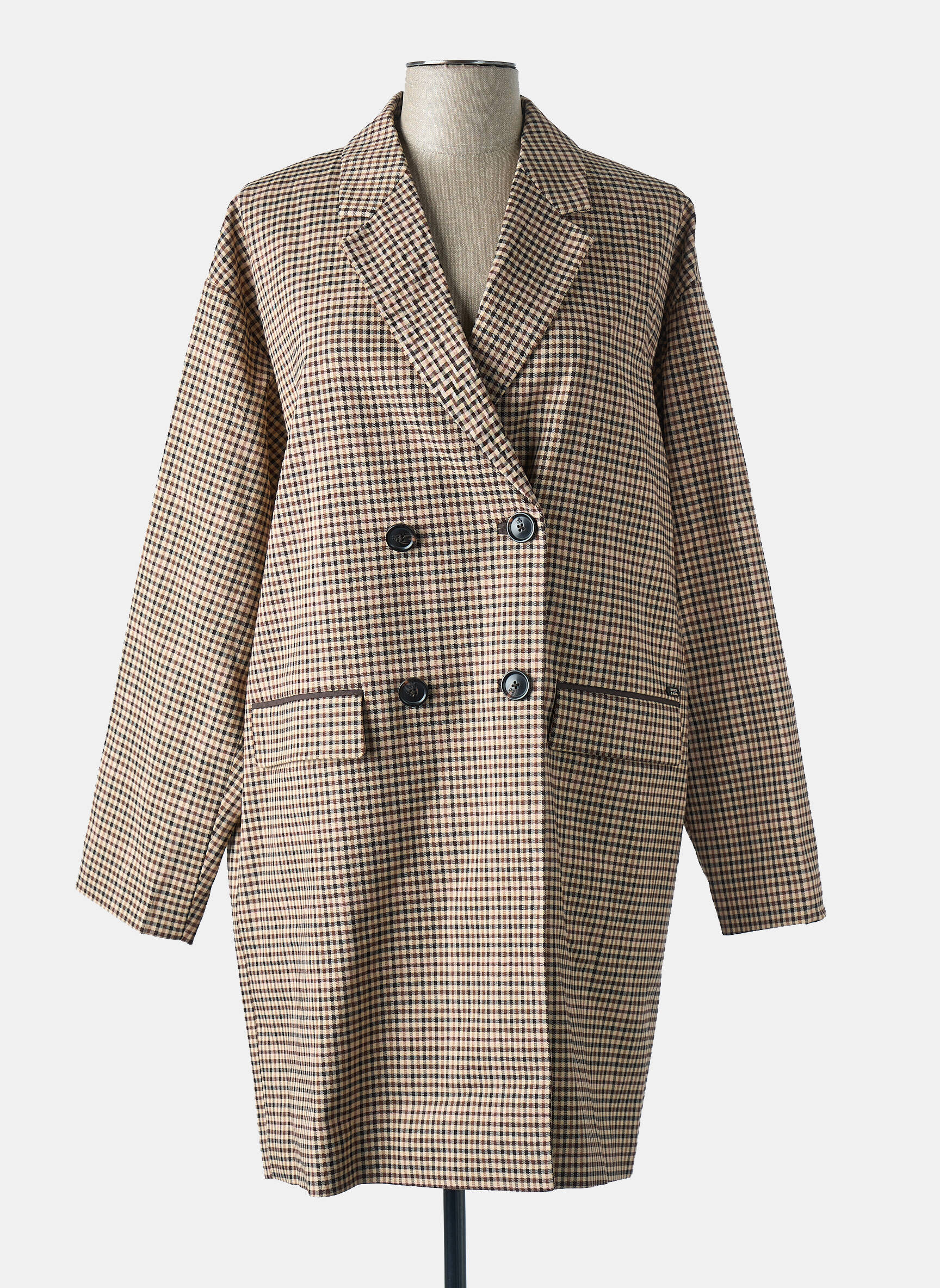 Palton lung albastru SCOTCH & SODA femeie