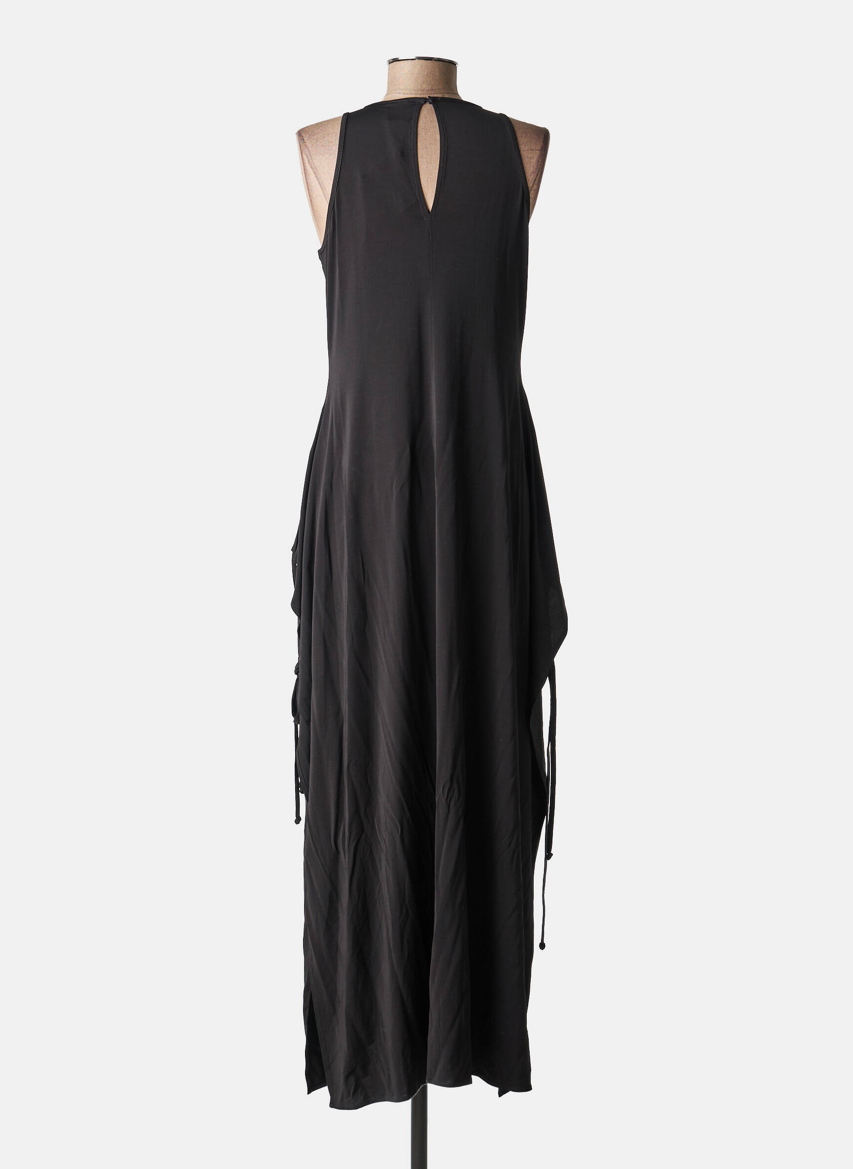 Rochie lungă negru MAX MARA femeie