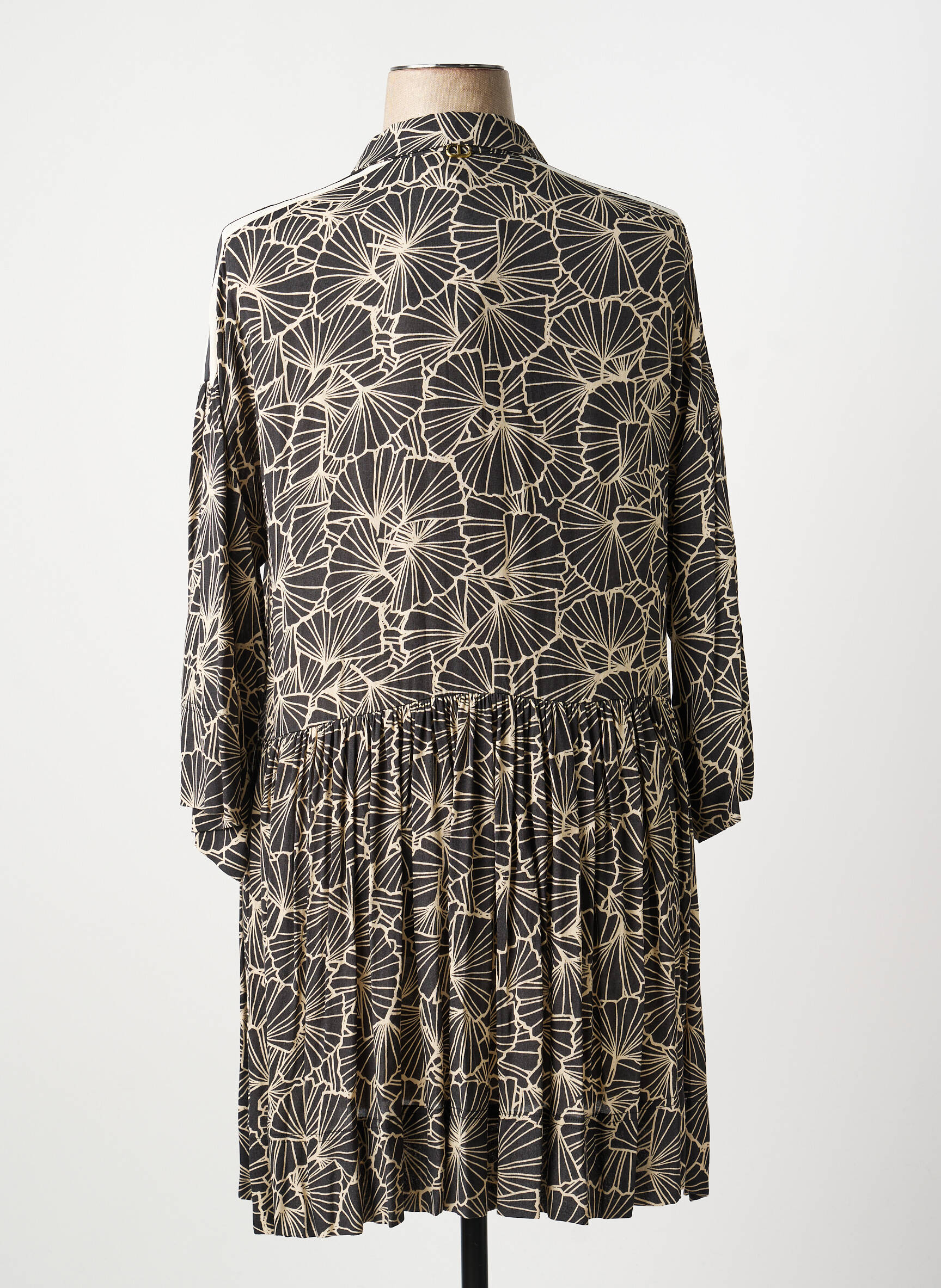 Rochie scurtă maro TWINSET femeie