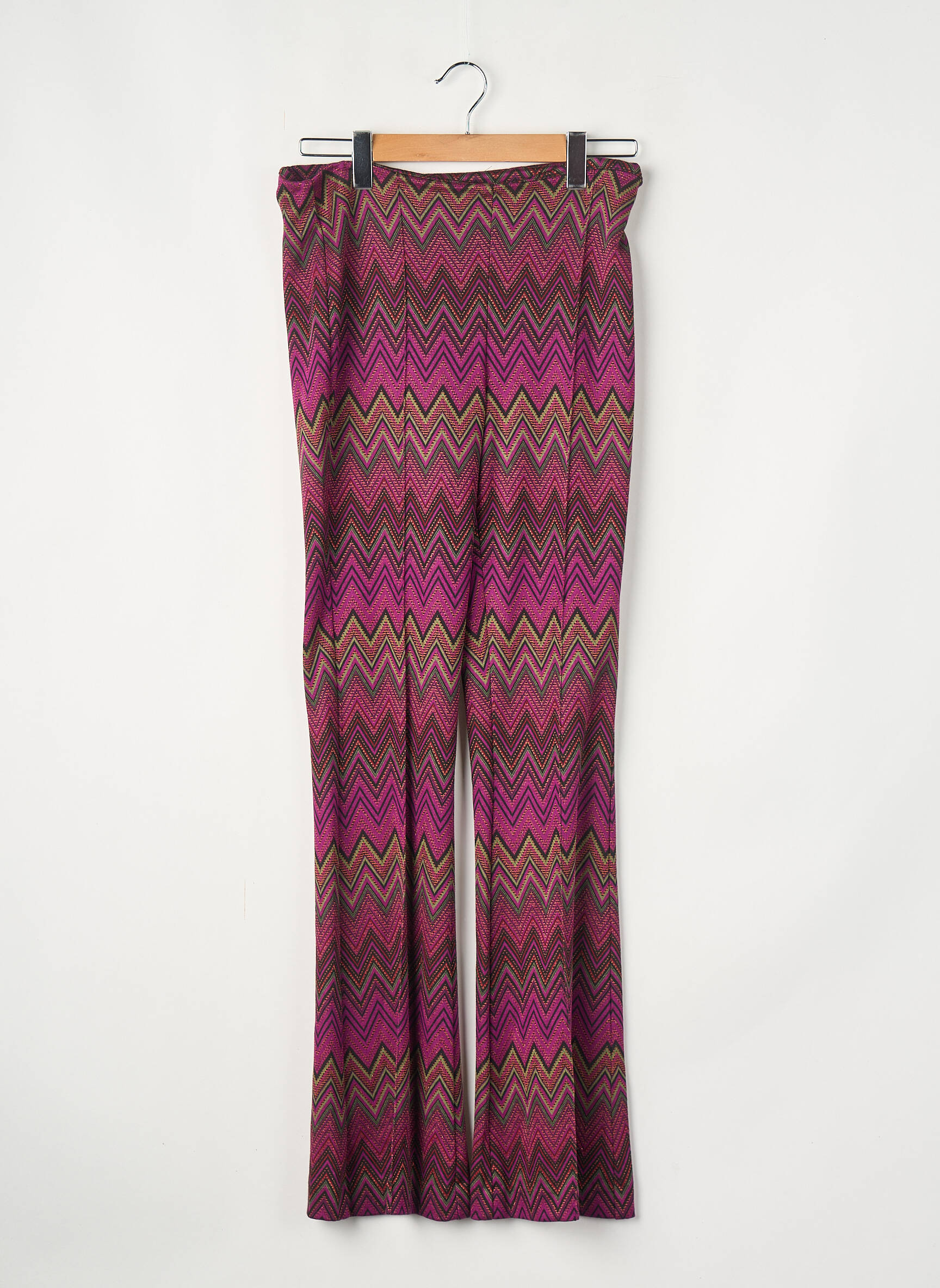 Pantalon larg multicolor IMPERIAL femeie