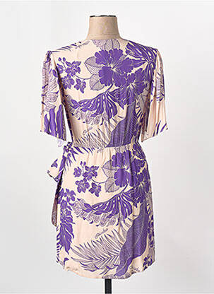 Rochie scurtă violet PINKO femeie