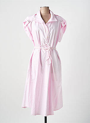 Rochie midi roz VALENTINE GAUTHIER femeie