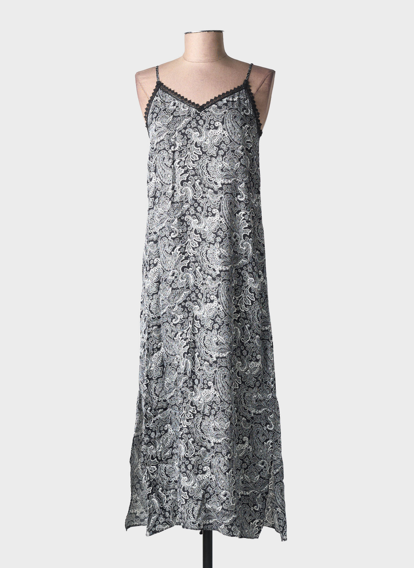 Rochie lungă negru THE KOOPLES femeie