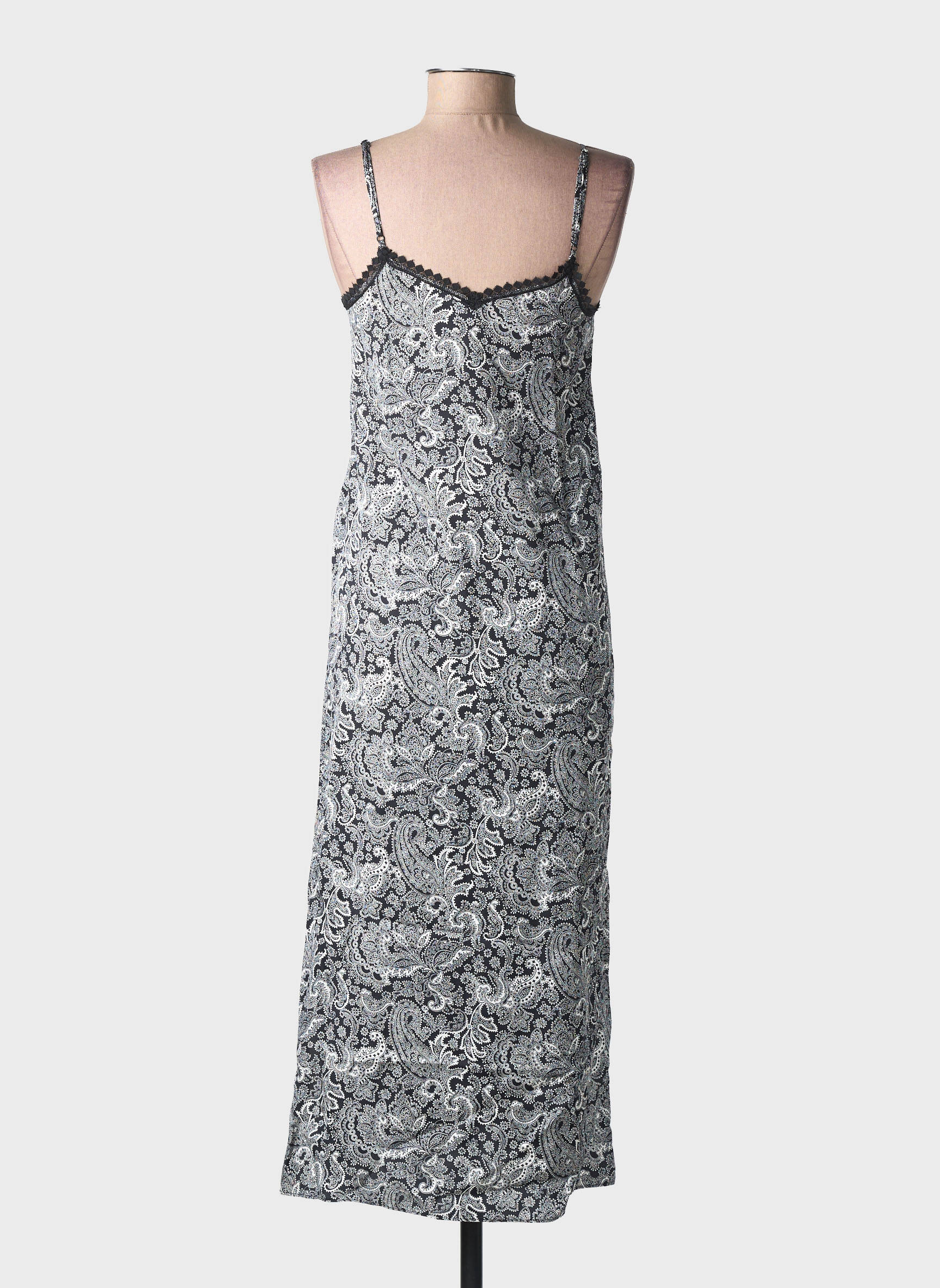 Rochie lungă negru THE KOOPLES femeie