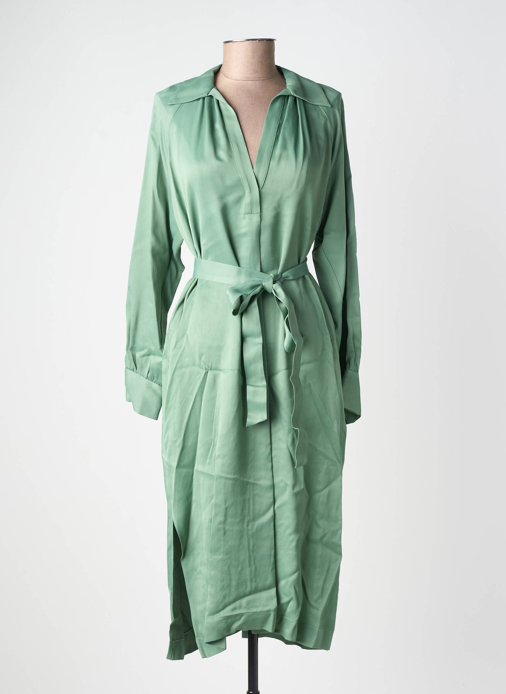 Rochie midi verde PAUL & JOE femeie