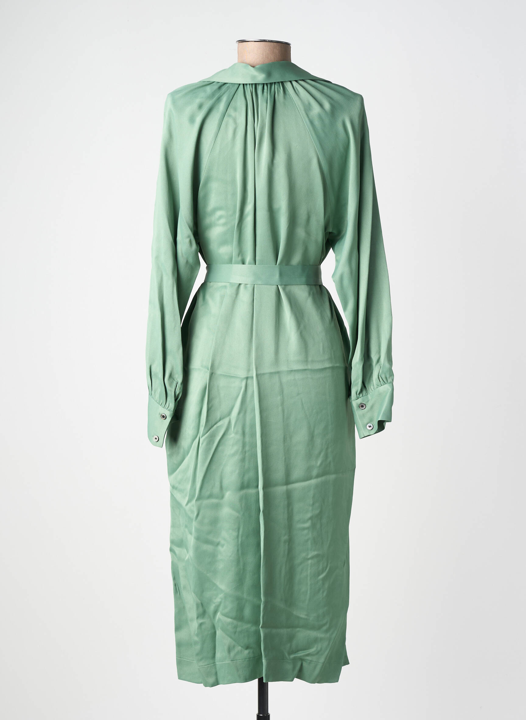 Rochie midi verde PAUL & JOE femeie