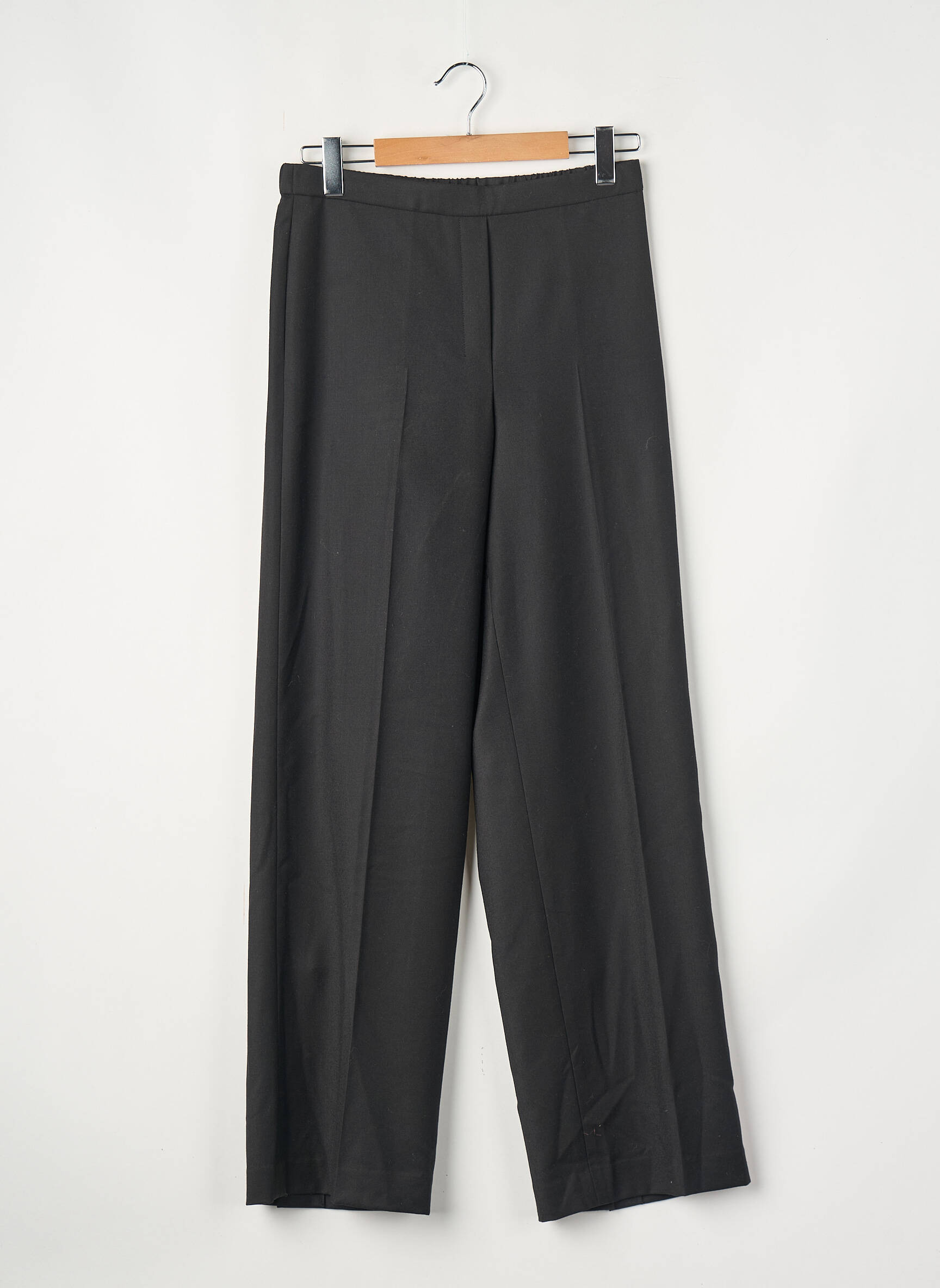 Pantalon larg negru THEORY femeie