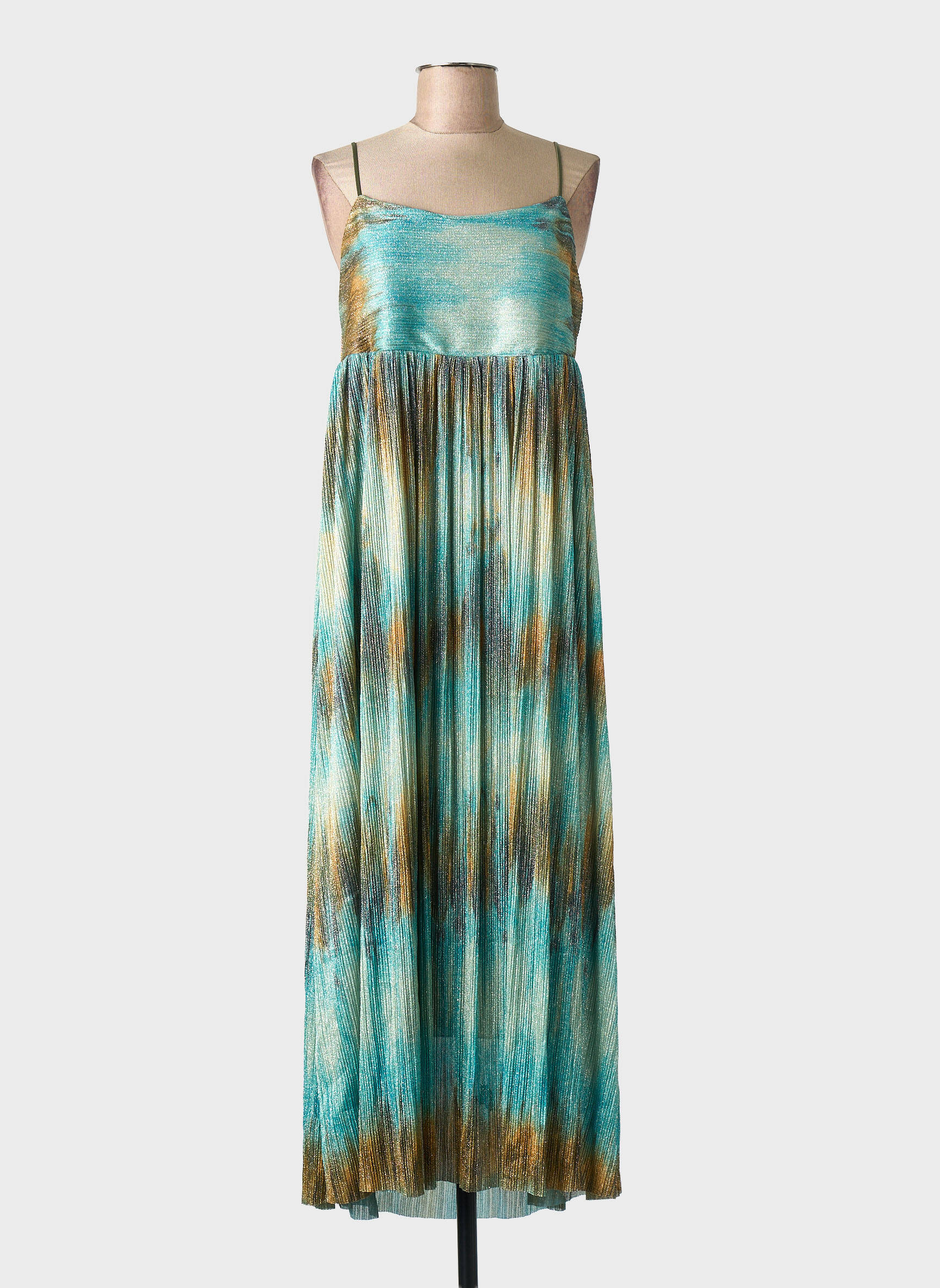 Rochie lungă albastru IMPERIAL femeie