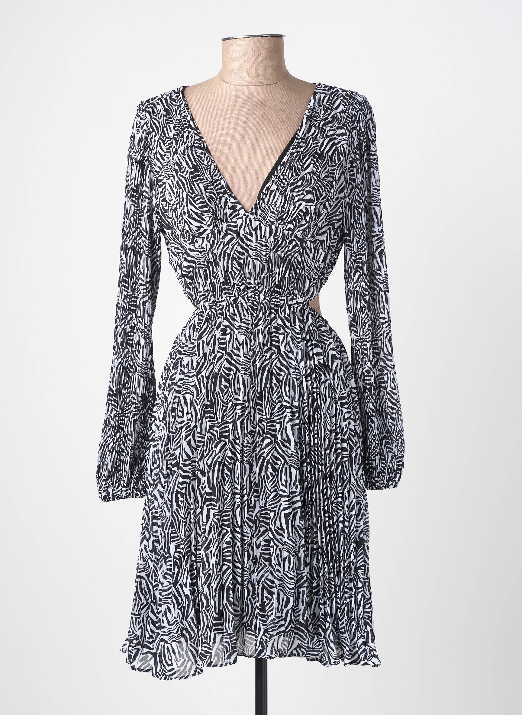 Rochie midi negru MICHAEL KORS femeie