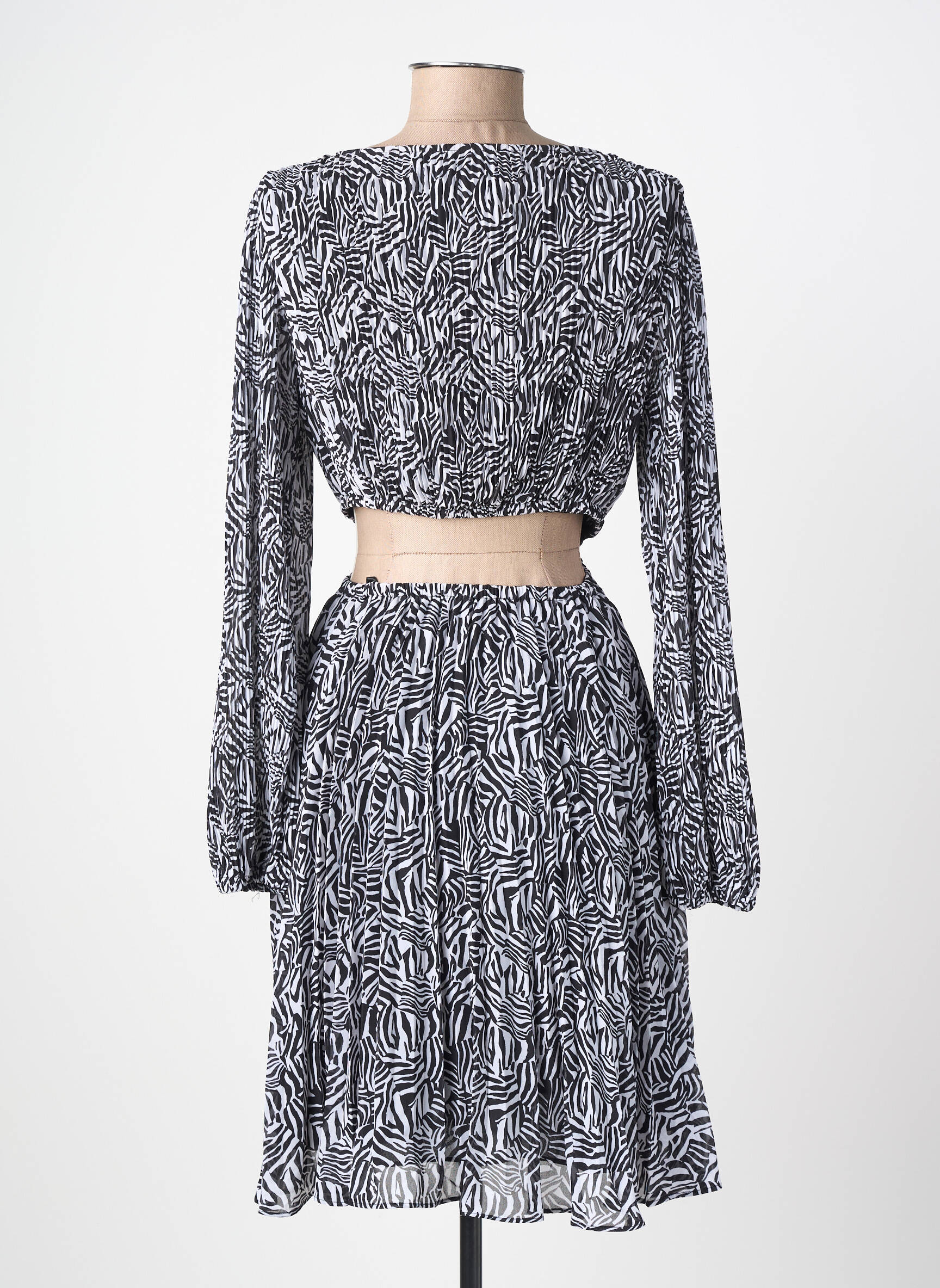 Rochie midi negru MICHAEL KORS femeie