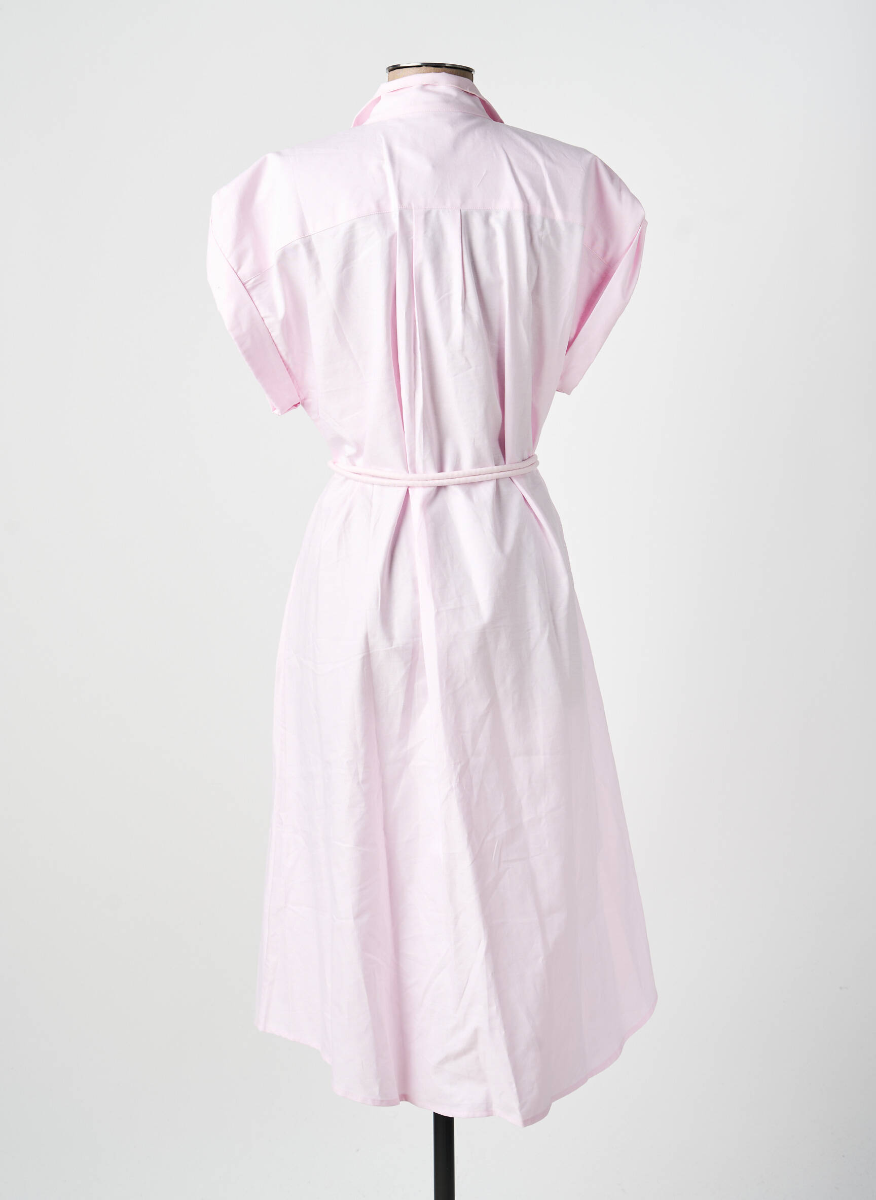 Rochie midi roz VALENTINE GAUTHIER femeie