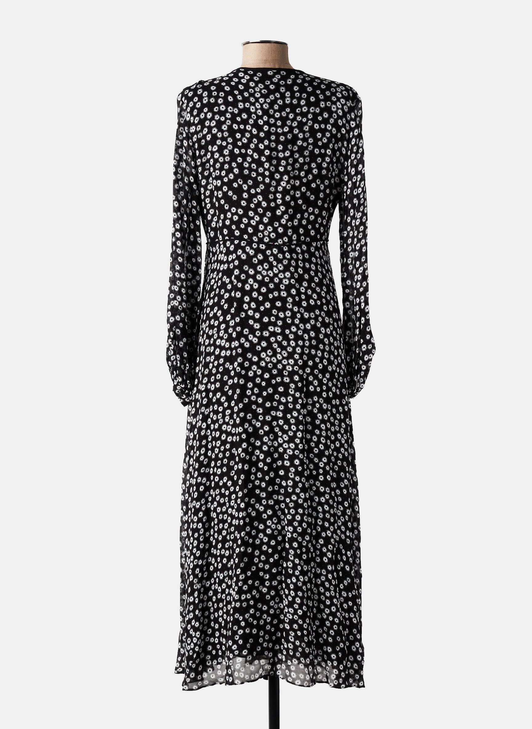 Rochie lungă negru THE KOOPLES femeie