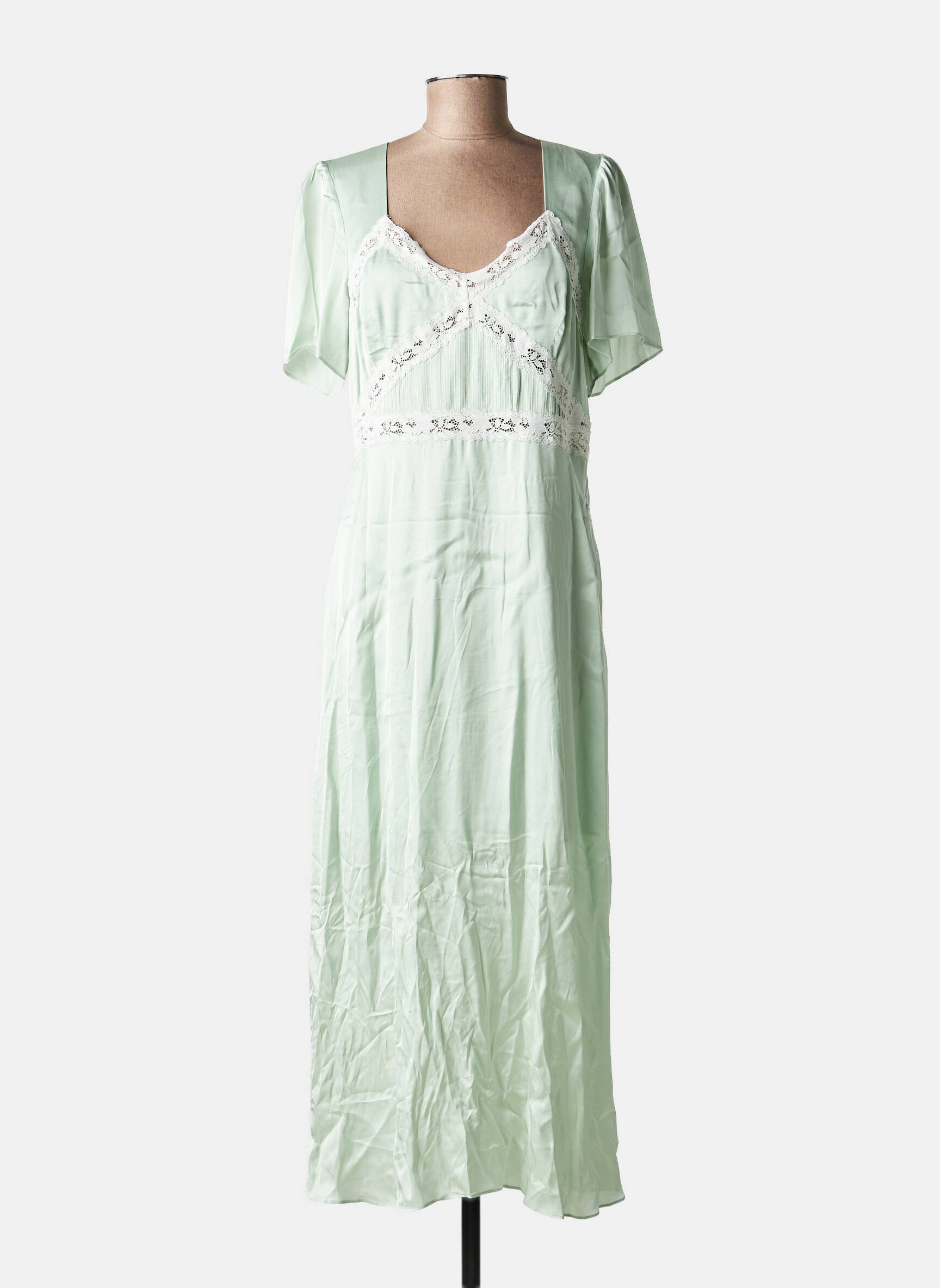 Rochie lungă albastru THE KOOPLES femeie