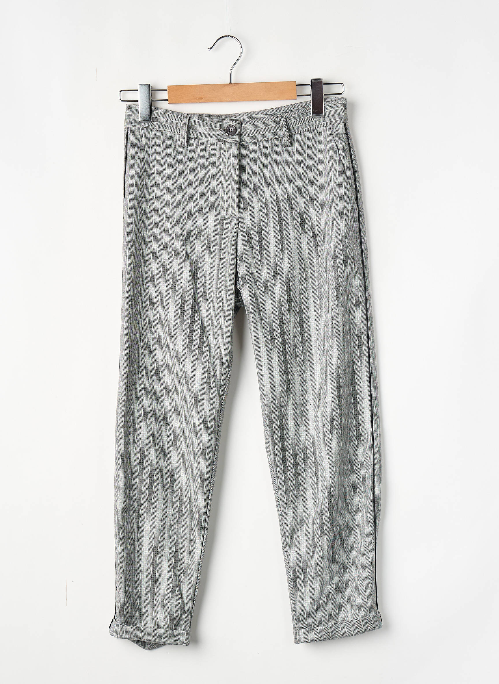 Pantalon drept negru IMPERIAL femeie