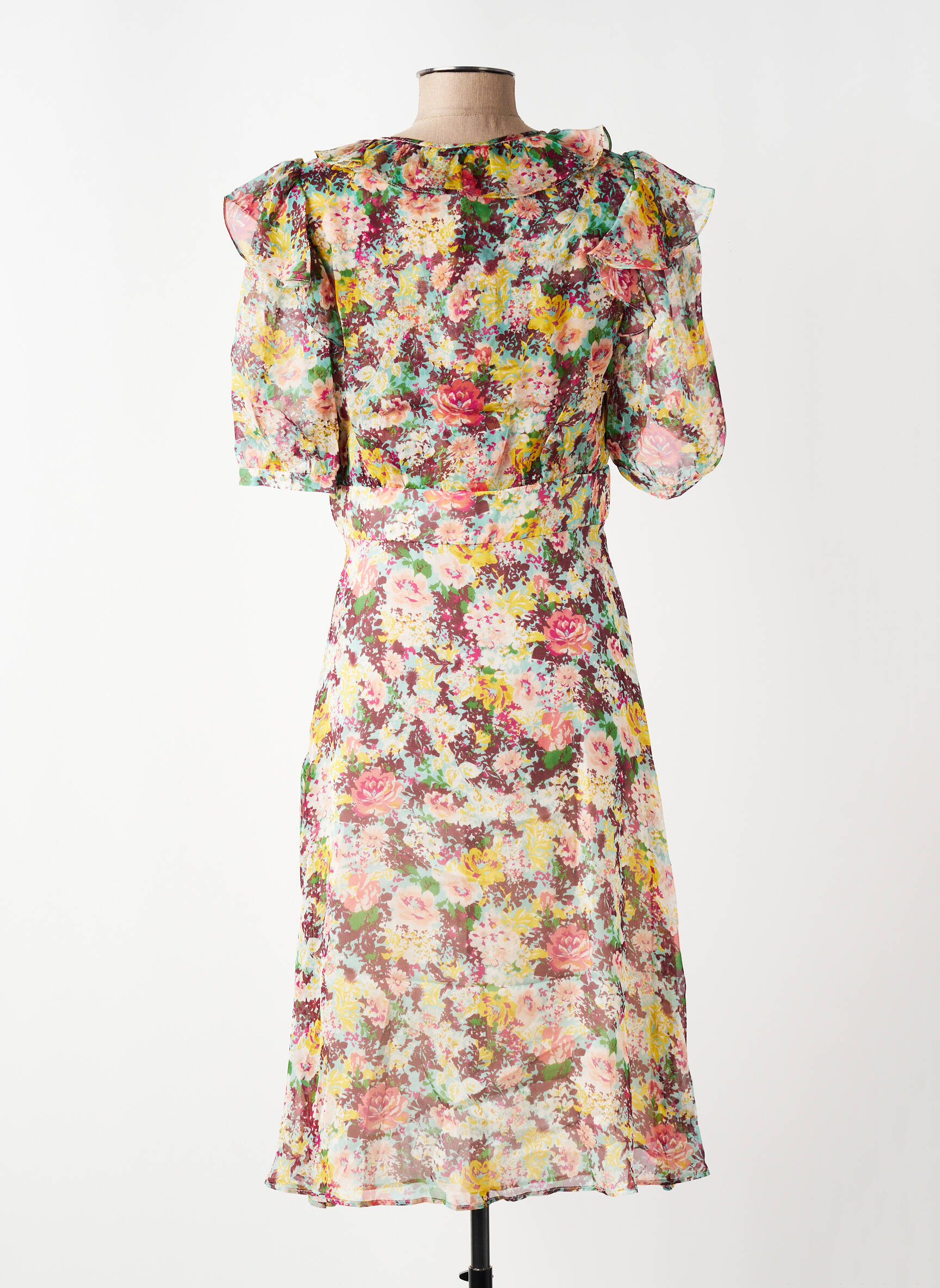 Rochie midi albastru PAUL & JOE femeie