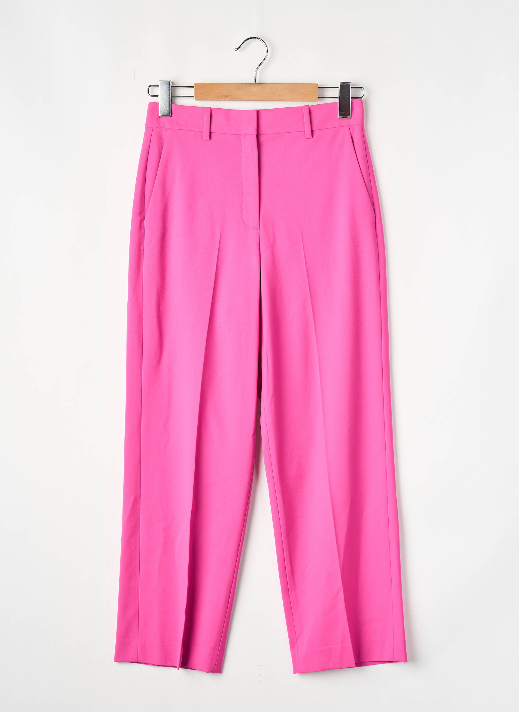 Pantalon drept roz THEORY femeie
