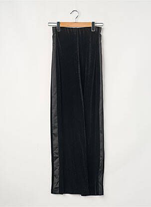 Pantalon larg negru MAX&CO. femeie