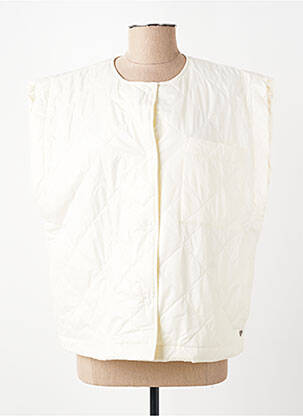 Parka alb PLEASE femeie