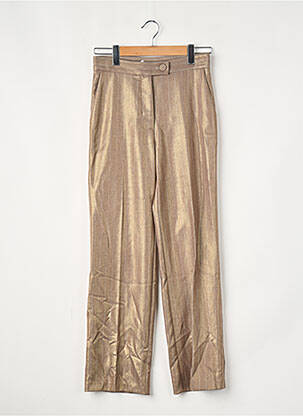 Pantalon drept auriu IMPERIAL femeie