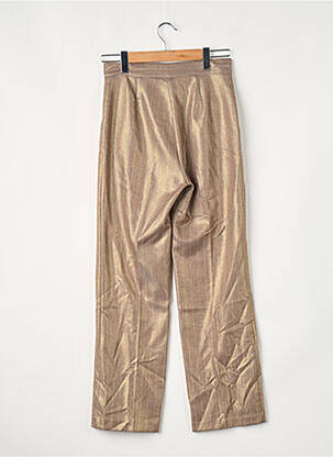 Pantalon drept auriu IMPERIAL femeie