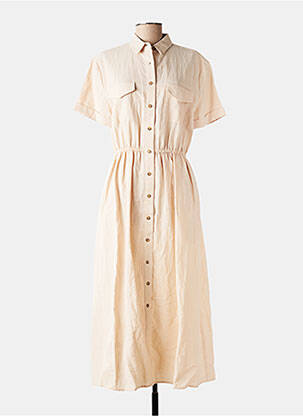 Rochie lungă bej DAY OFF femeie