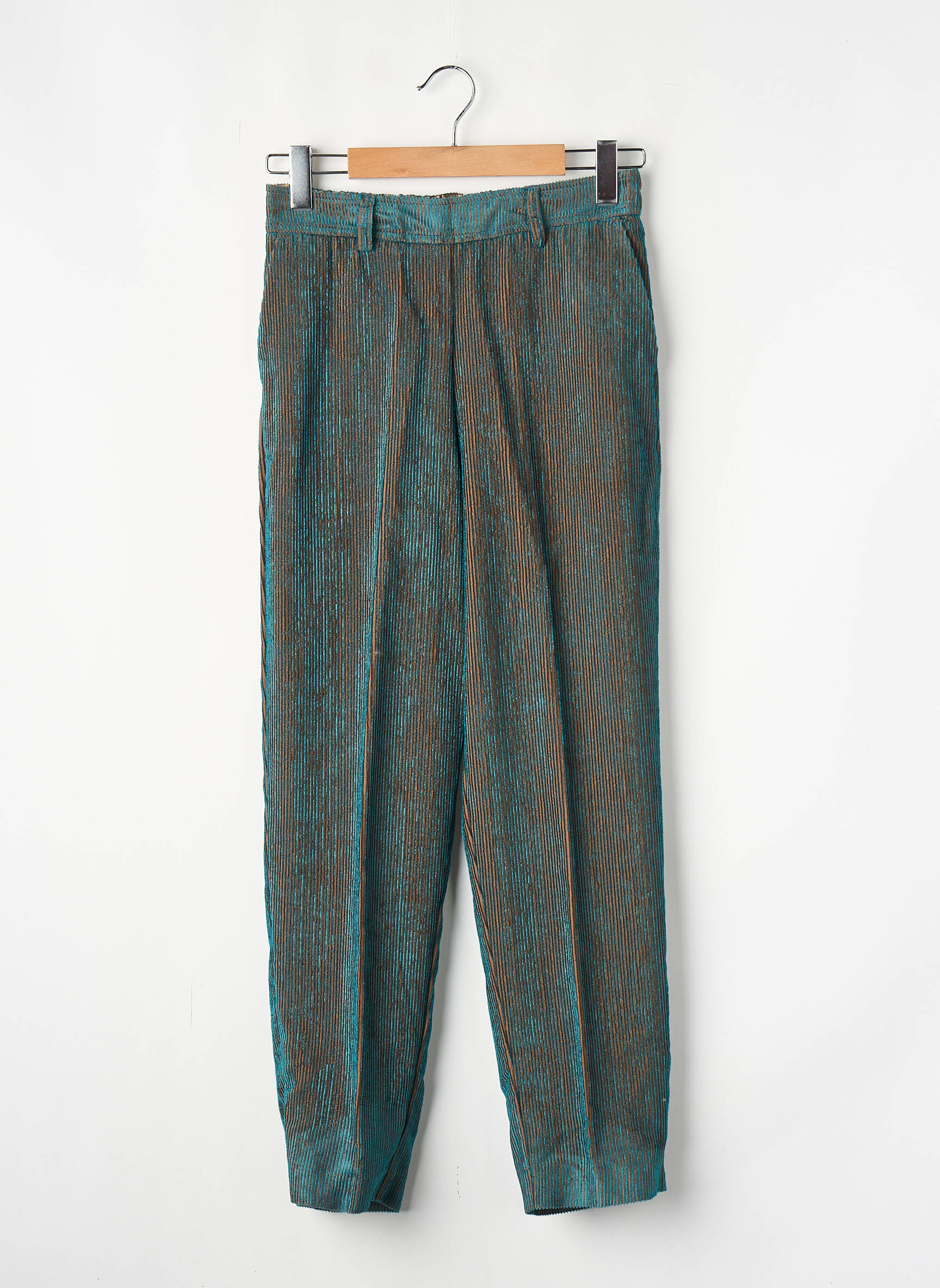 Pantalon larg albastru MOMONI femeie