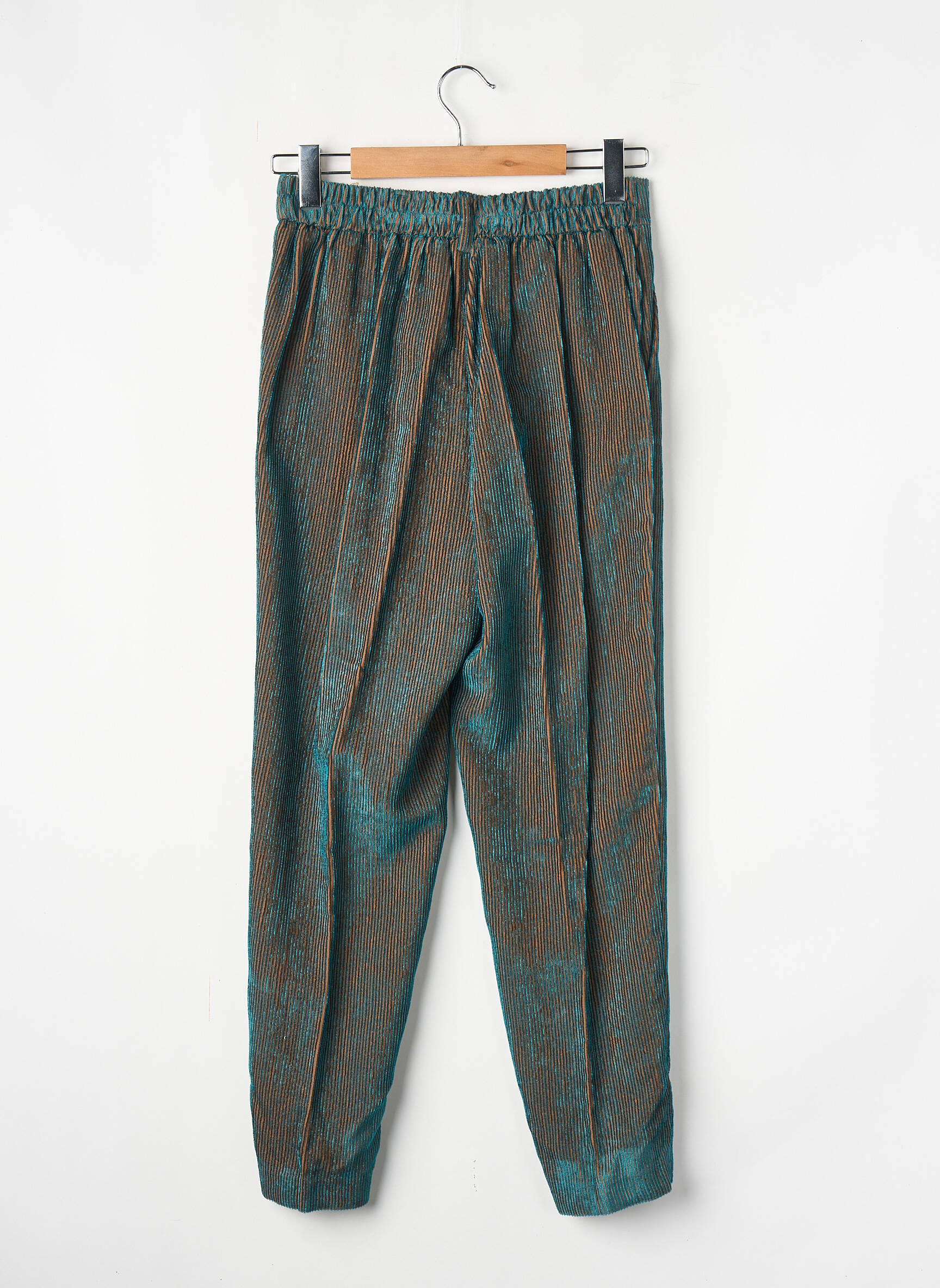 Pantalon larg albastru MOMONI femeie