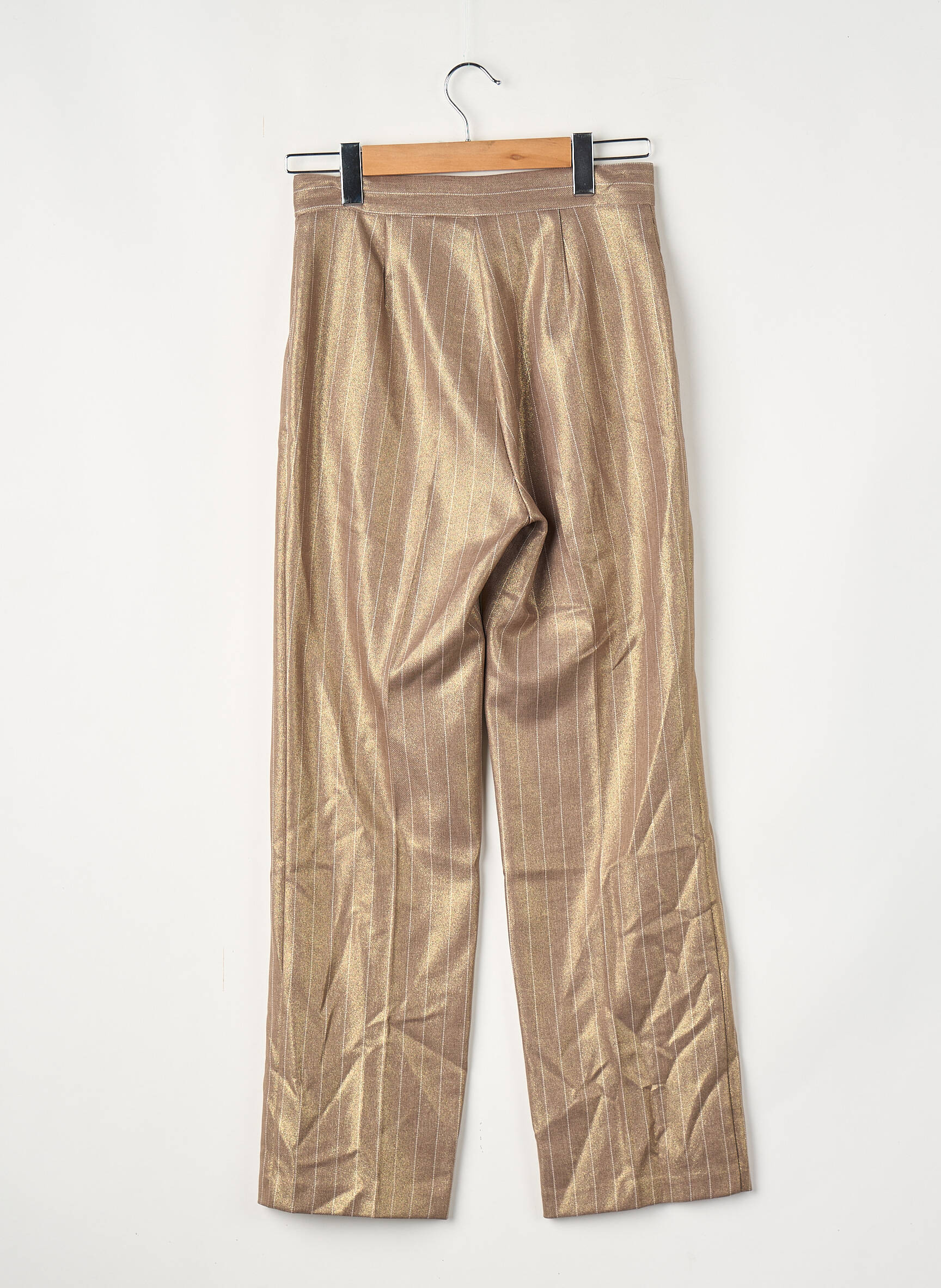 Pantalon drept auriu IMPERIAL femeie