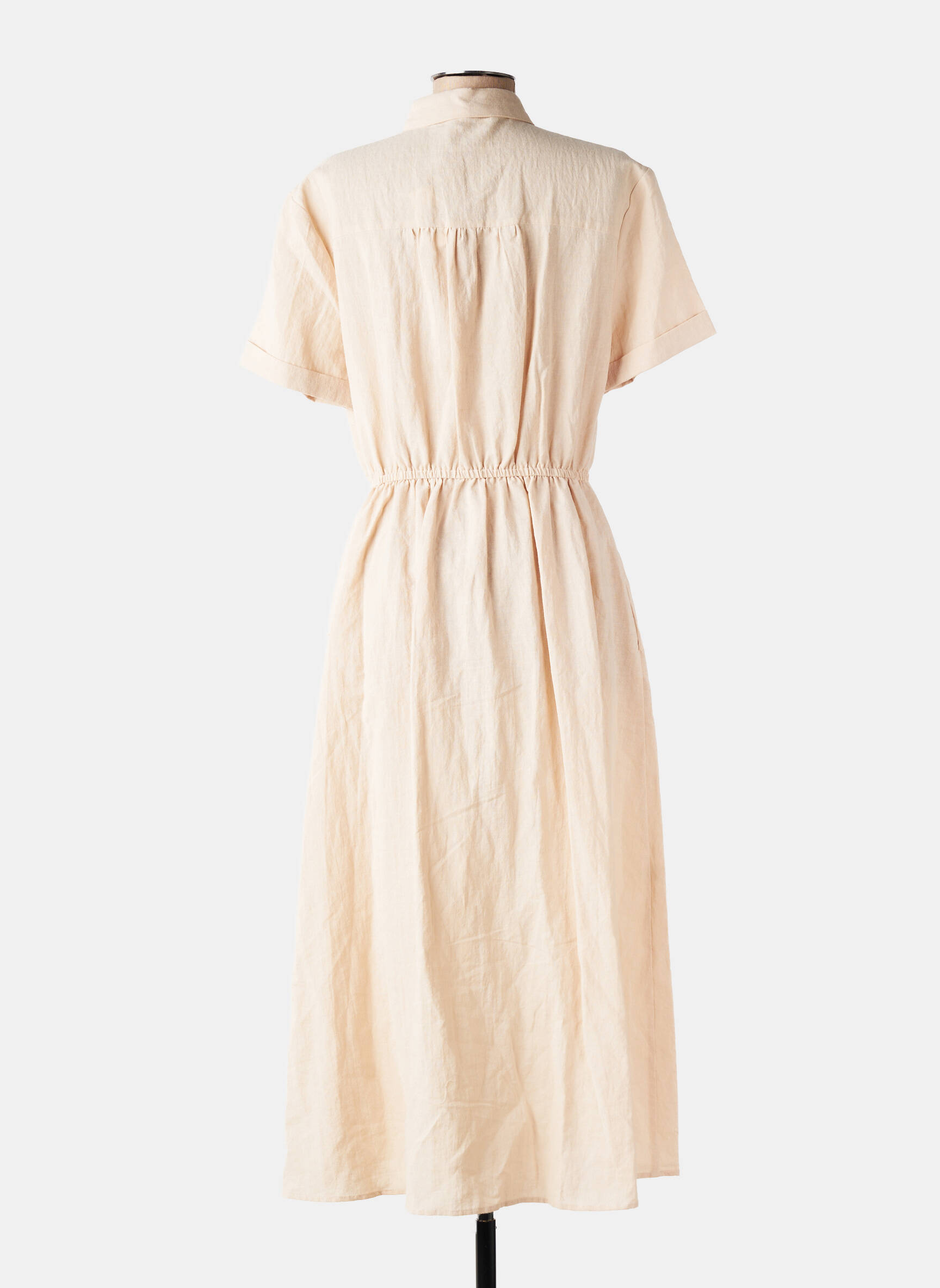 Rochie lungă bej DAY OFF femeie